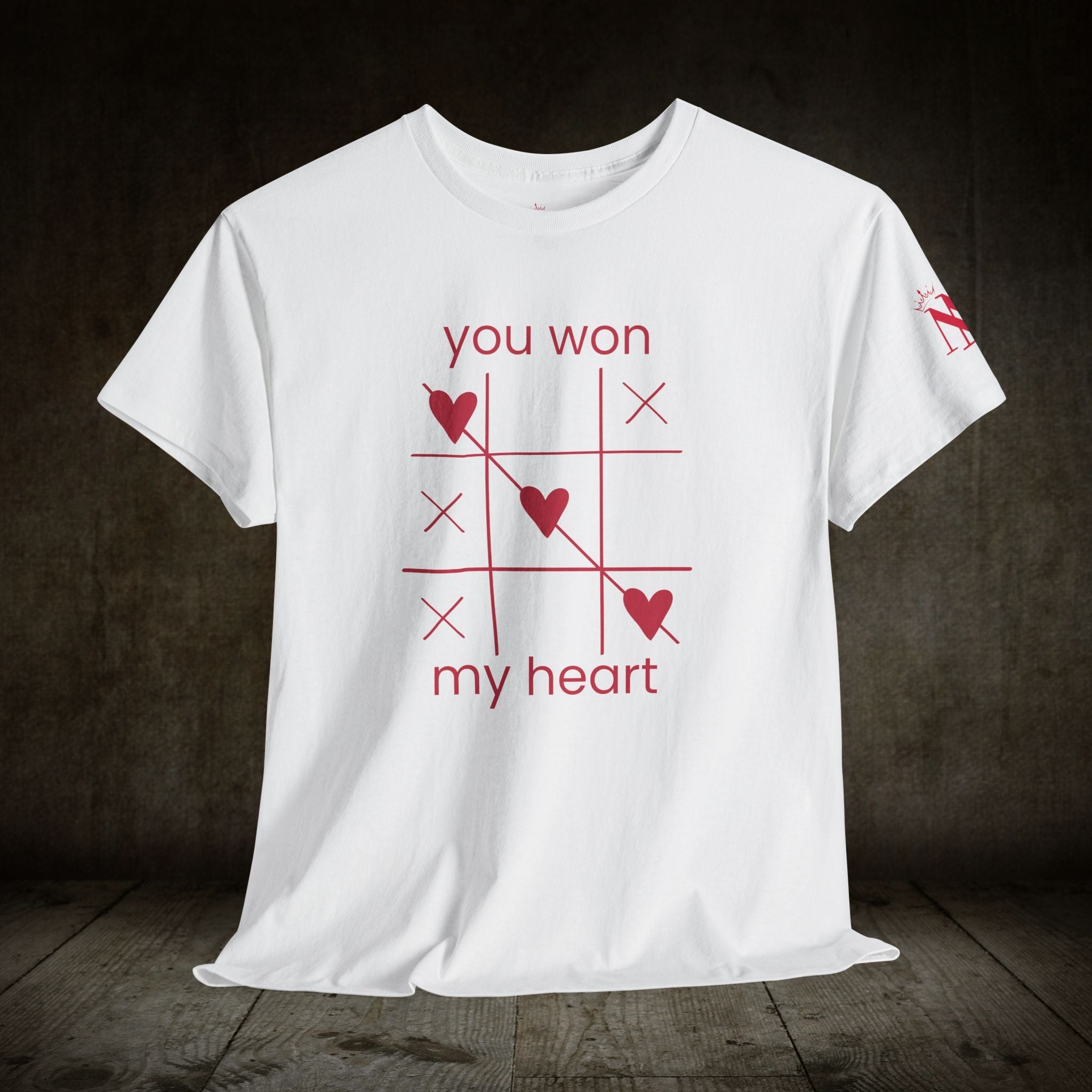 You Won My Heart | Mix & Match 100% Cotton Unisex Fun-Flirty Lovers’ Tees