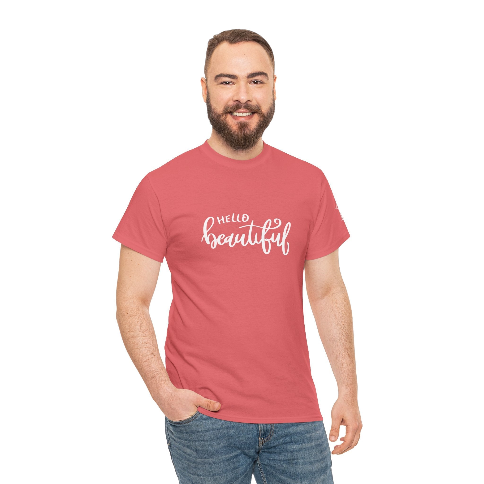 Hello Beautiful | Mix & Match 100% Cotton Unisex Fun-Flirty Lovers’ Tees