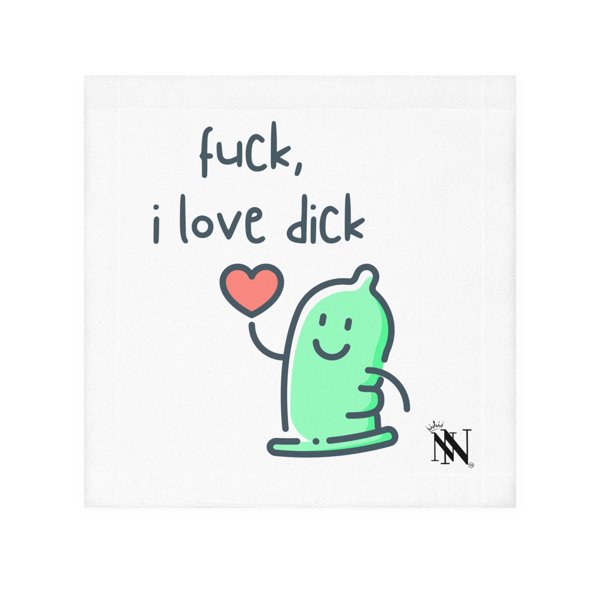Fuck I Love Dick White | Mix & Match Lils’ Fun-Flirty Lovers’ Towels