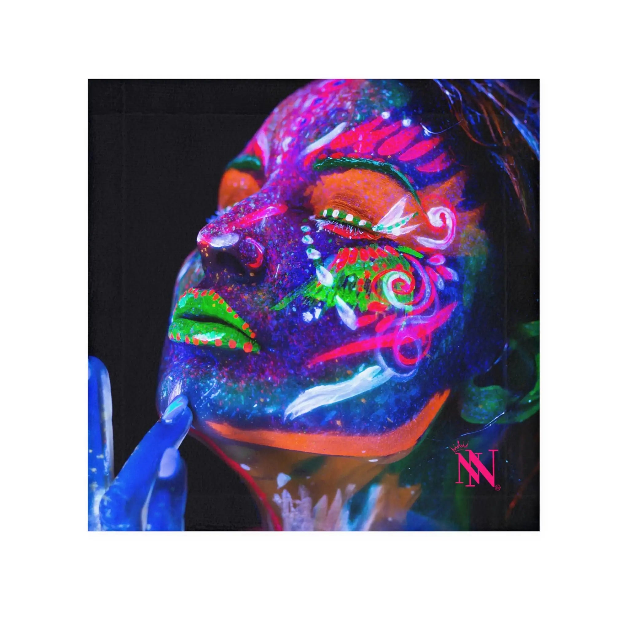 Painted Glow Blacklight Graphic | Mix & Match Lils’ Fun-Flirty Lovers’ Towels