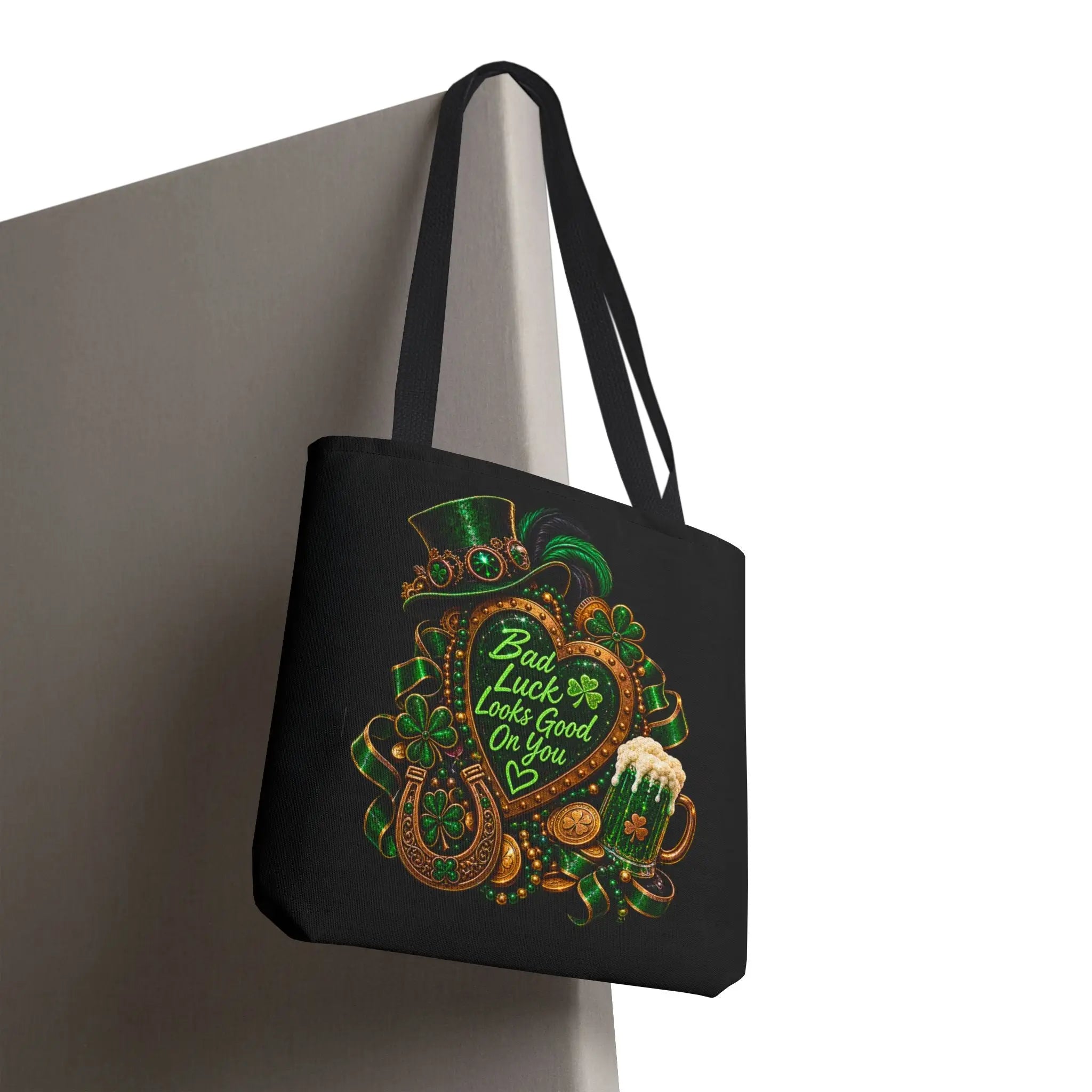 Bad Luck Looks Good on You Irish Tote Bag