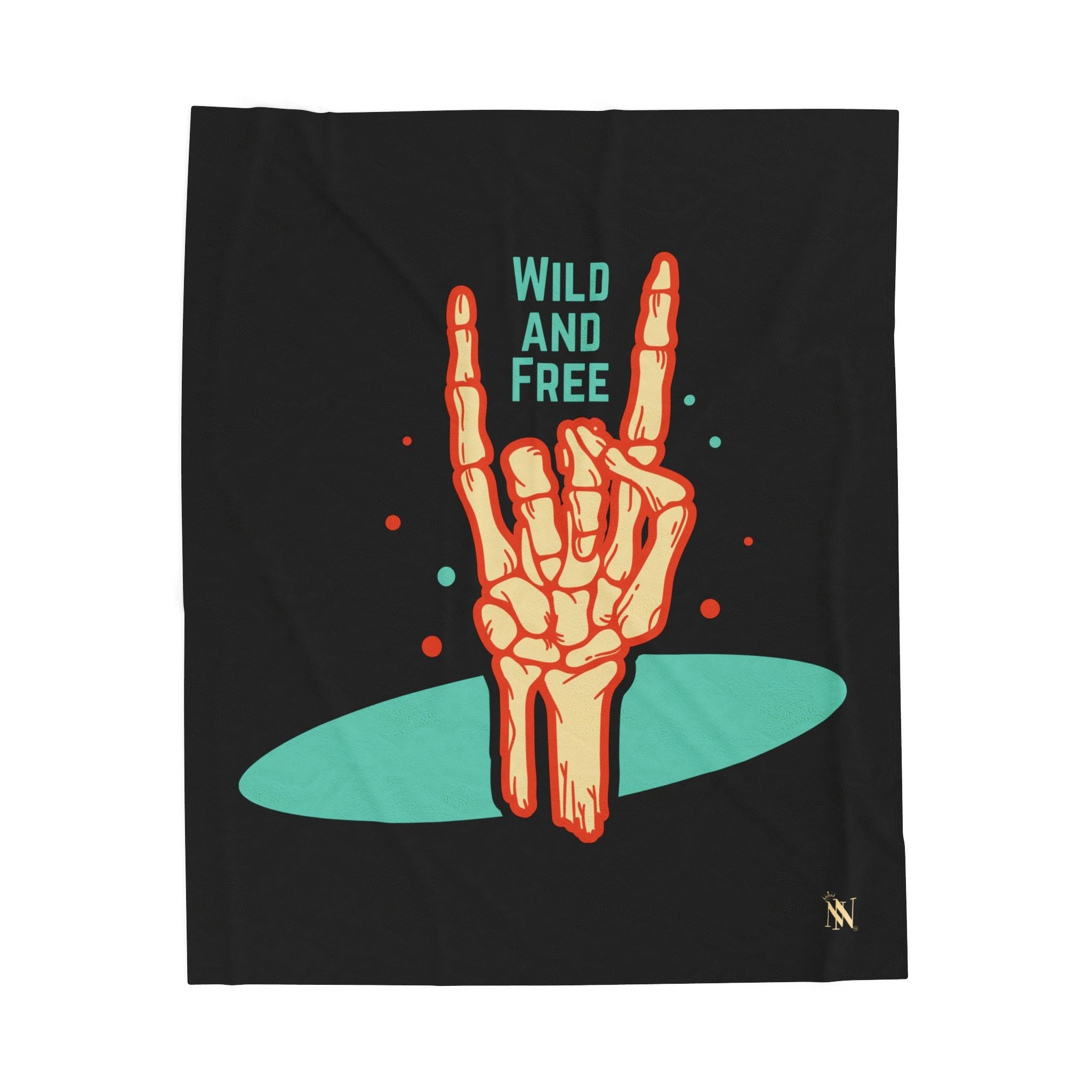 Throwing Horns Wild & Free | Mix & Match Soft Fun-Flirty Lovers’ Blankets