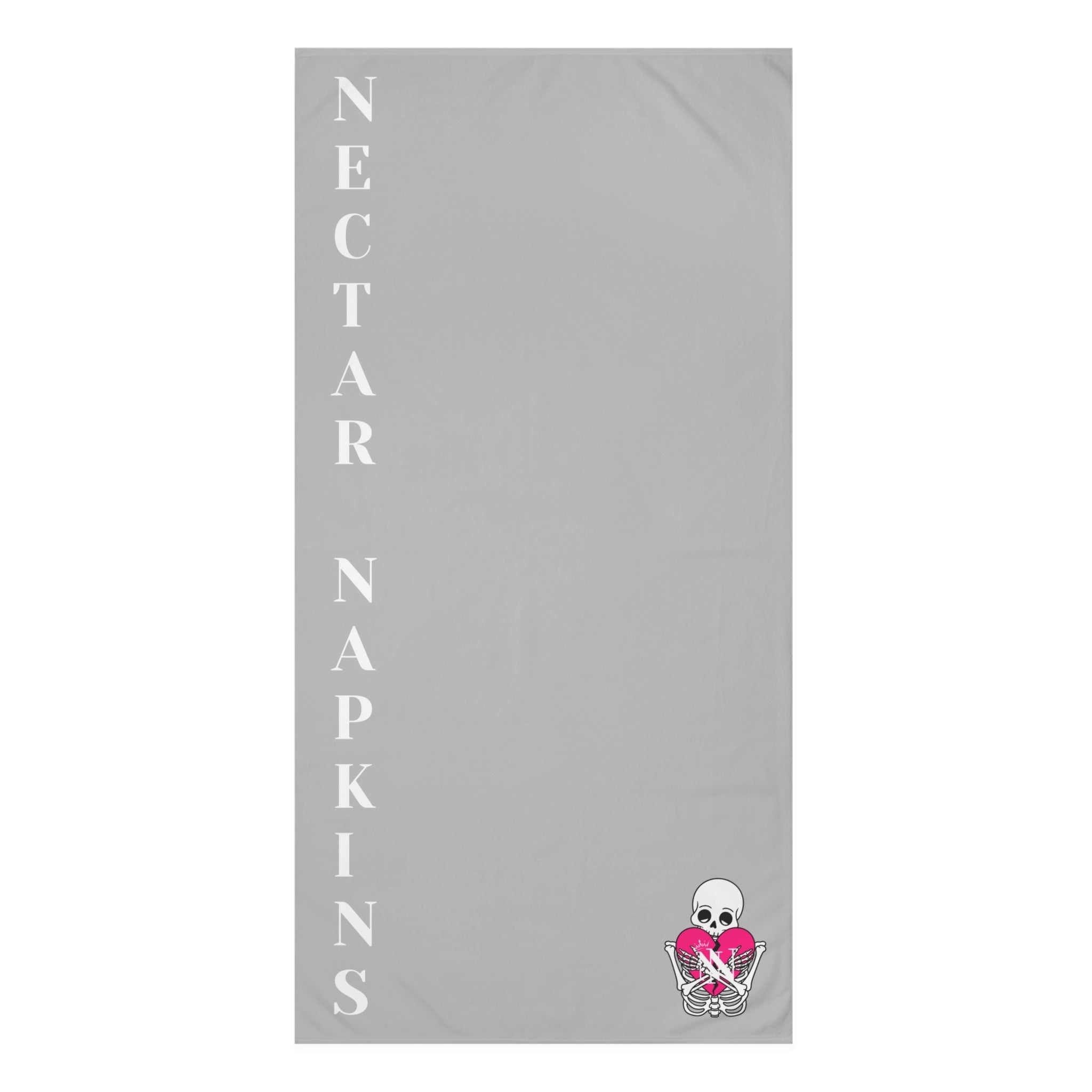 Nectar Napkins Brand Silver | Nectar Napkins XL Fun-Flirty Lovers’ Towels
