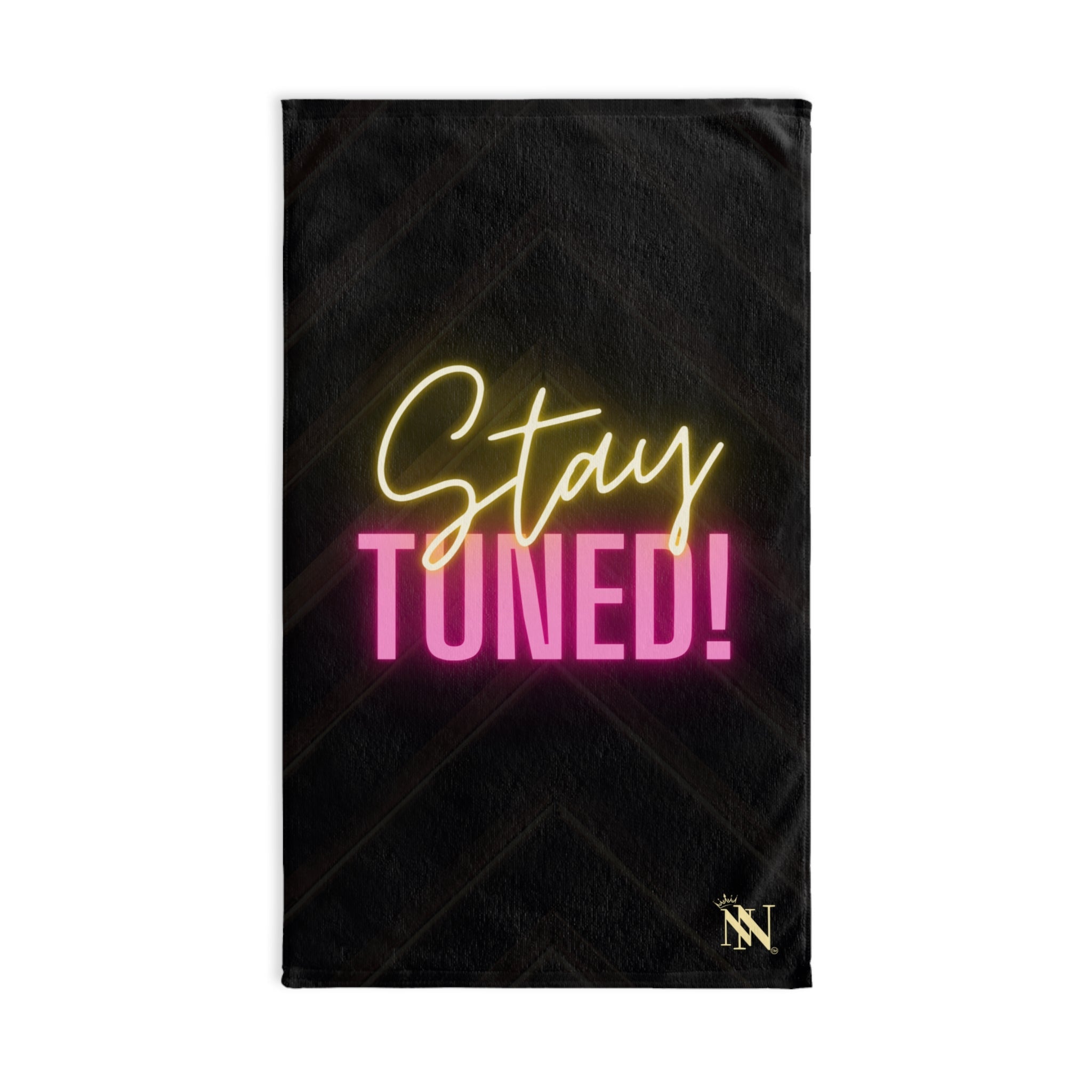 Stay Tuned! Neon Cum Towel