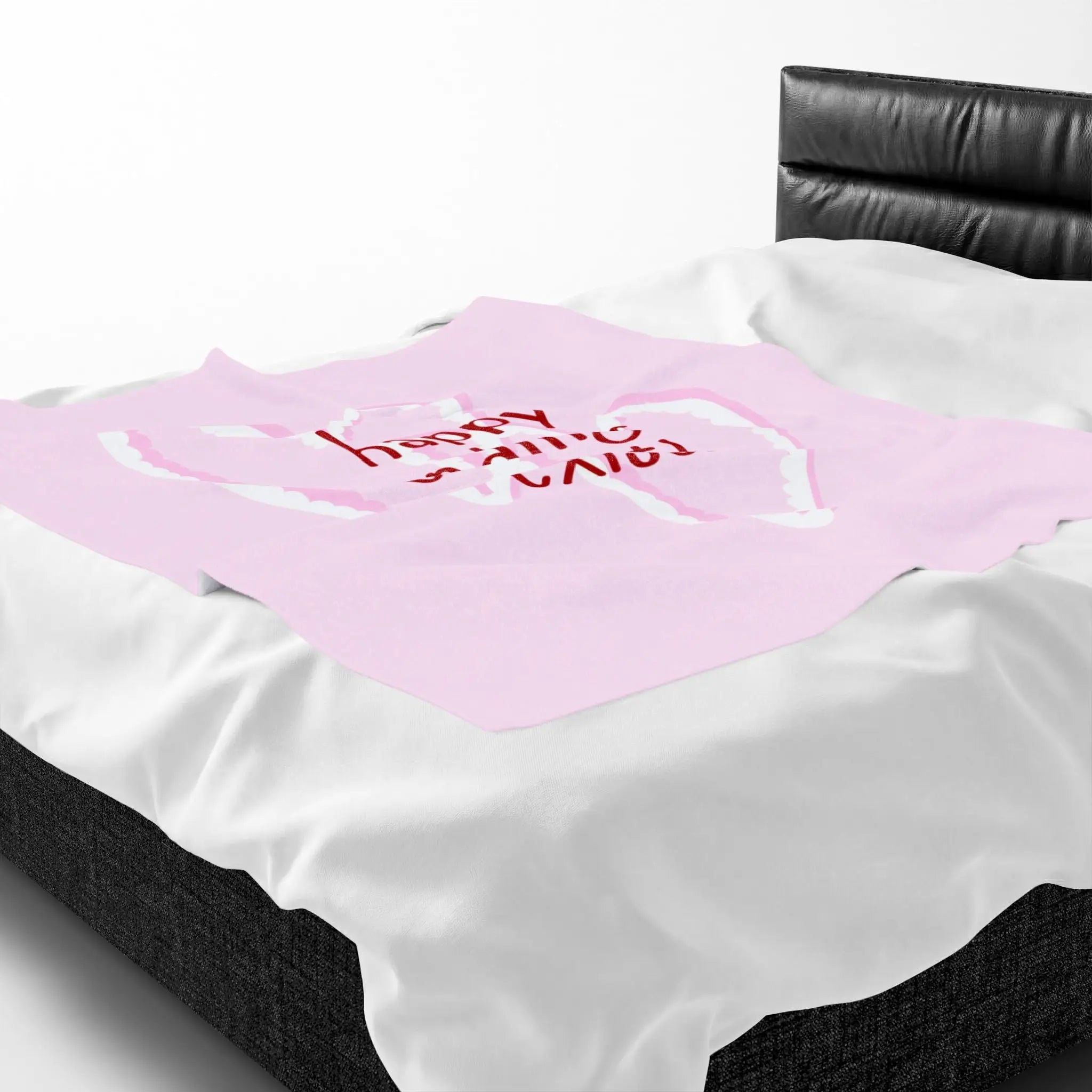 Happy Endings Exist! Two Hearts | Mix & Match Soft Fun-Flirty Lovers’ Blankets