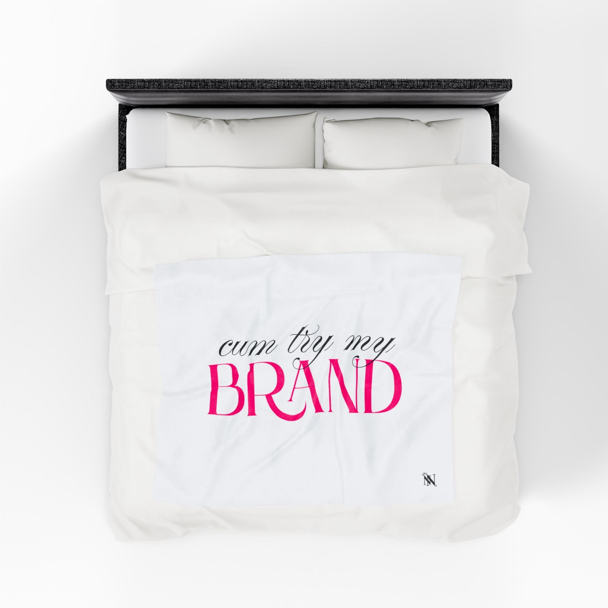 Cum Try My Brand | Mix & Match Soft Fun-Flirty Lovers’ Blankets