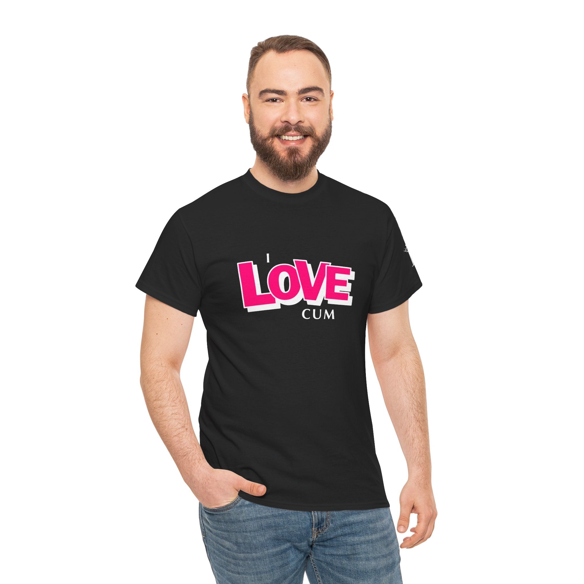 I Love Cum | Mix & Match 100% Cotton Unisex Fun-Flirty Lovers’ Tees