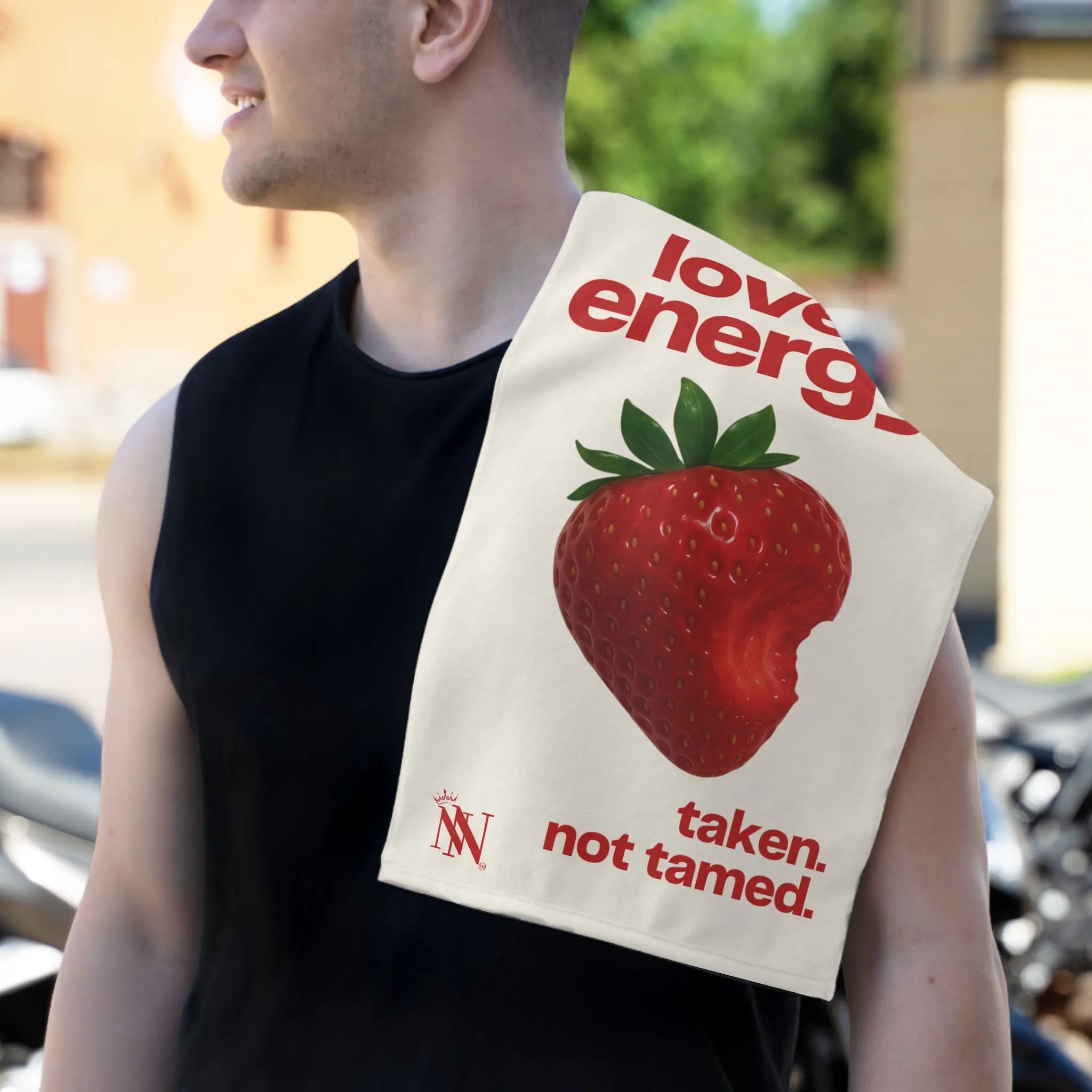 Lover Energy Taken Not Tamed Sex Towel