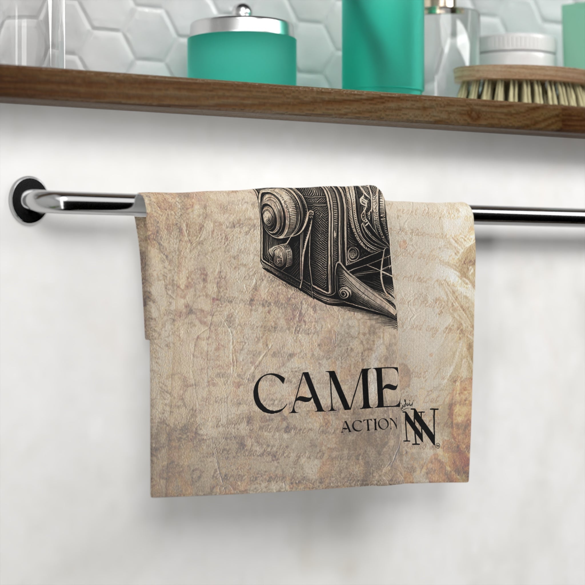 Vintage Camera Action | Mix & Match Lils’ Fun-Flirty Lovers’ Towels