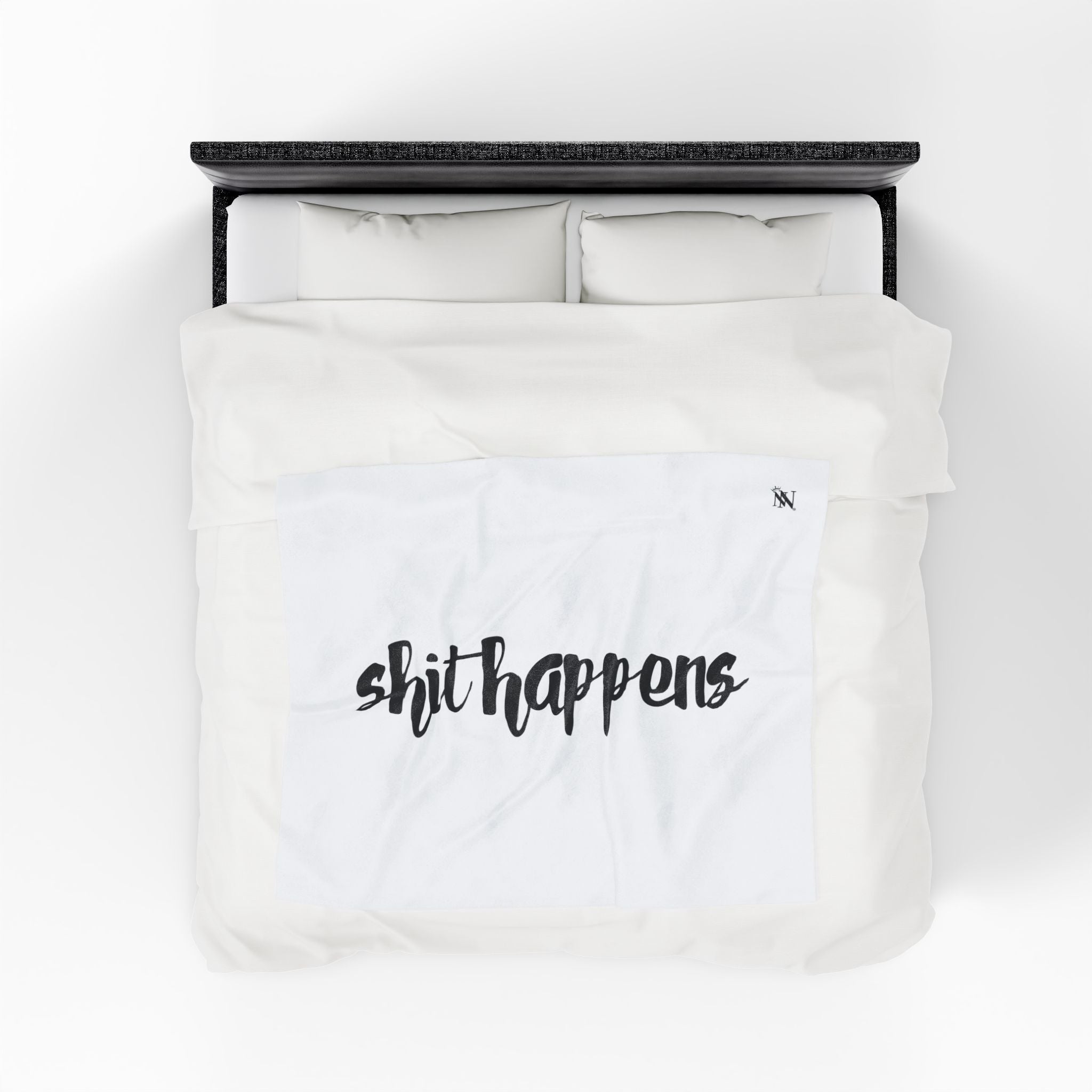 Shit Happens | Mix & Match Soft Fun-Flirty Loversā Blankets