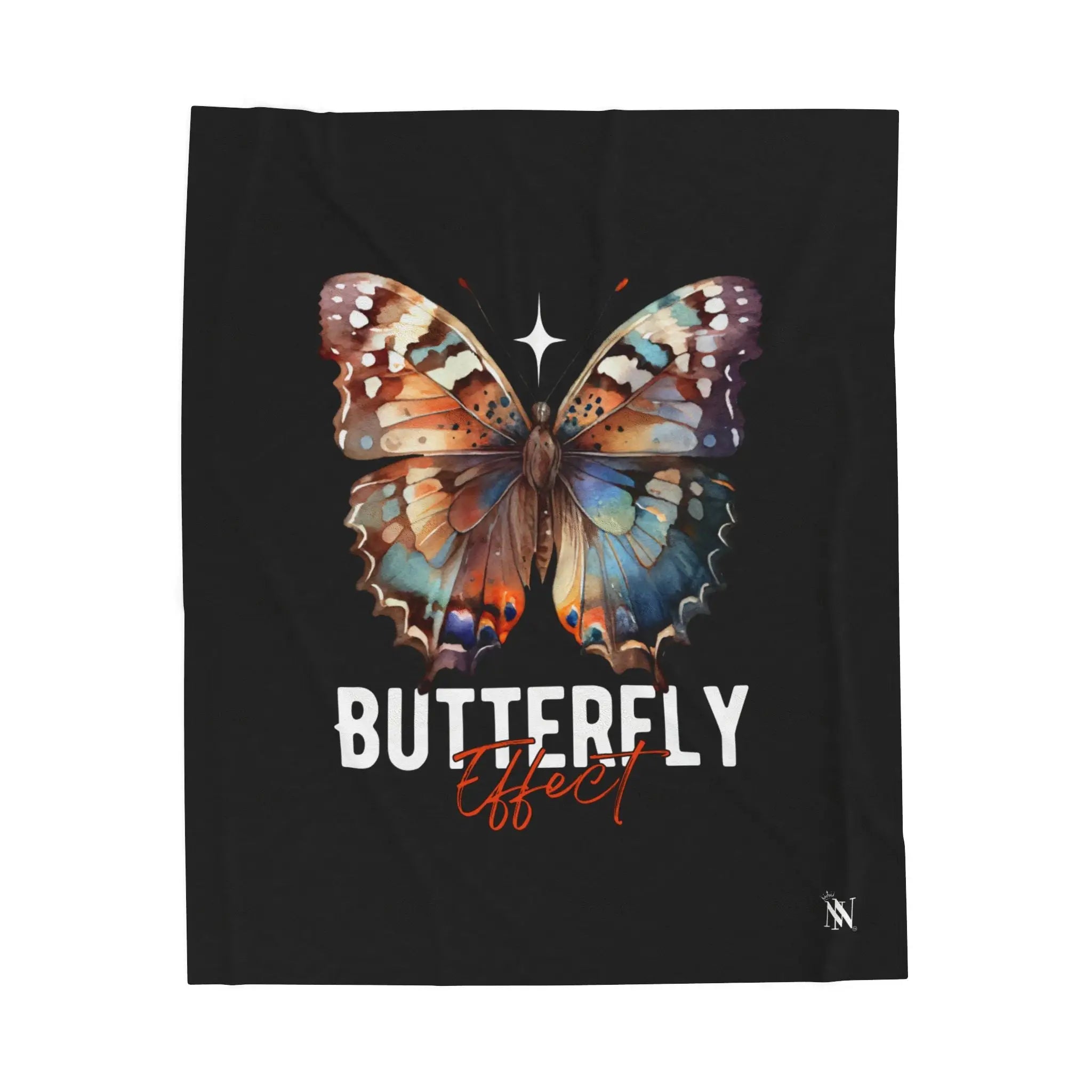 Butterfly Effect Lovers’ Silky Soft Blanket
