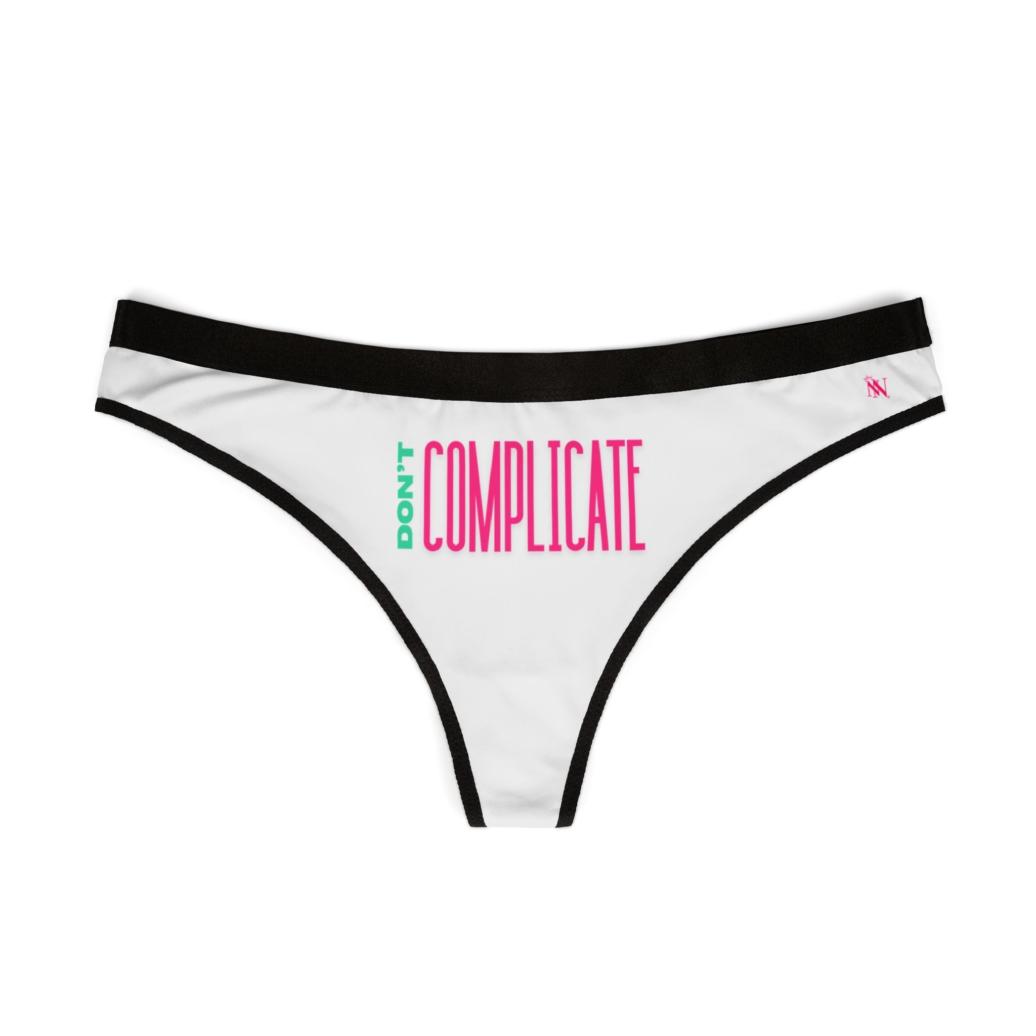 Don’t Complicate | Mix & Match Women’s Fun-Flirty Lovers’ Thongs