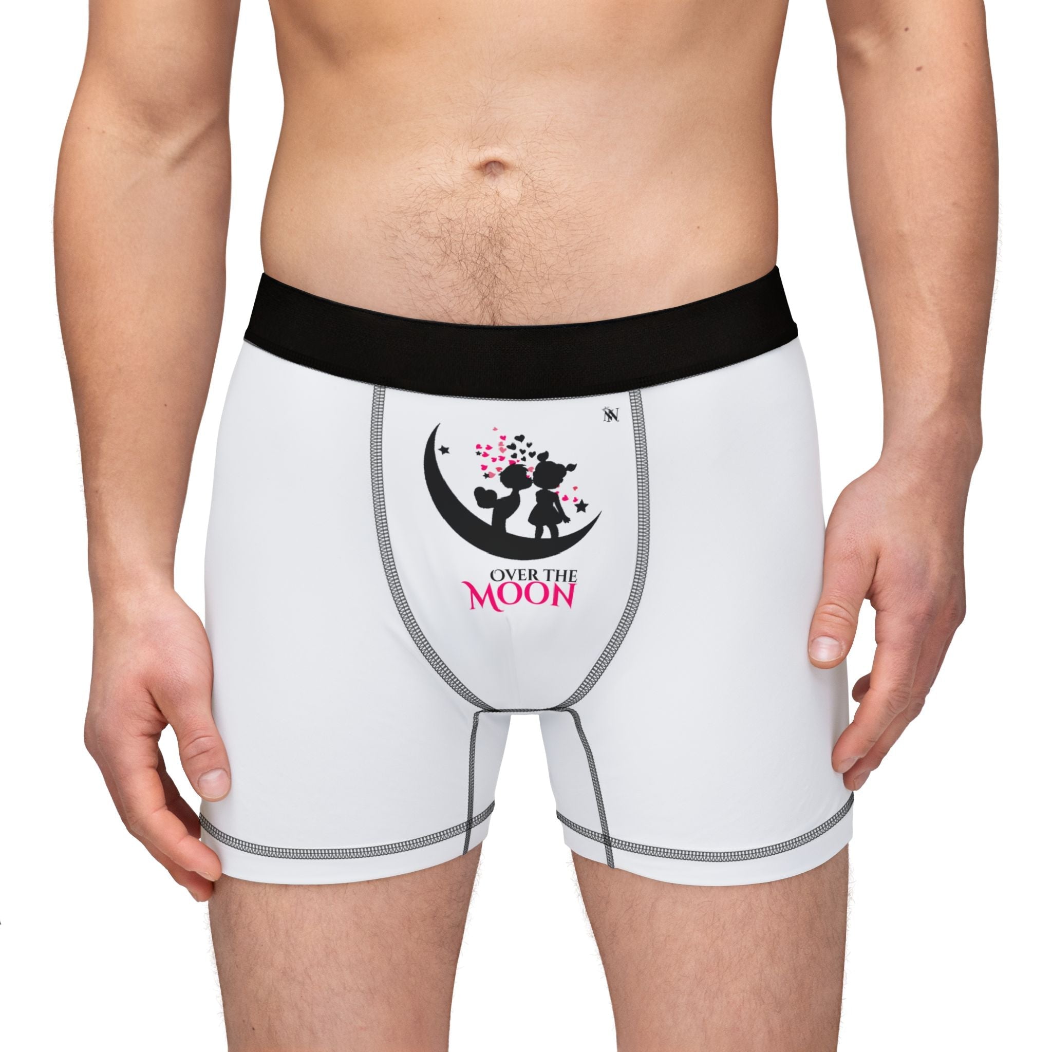 Over the Moon Sex Gifts Men’s Boxer Briefs