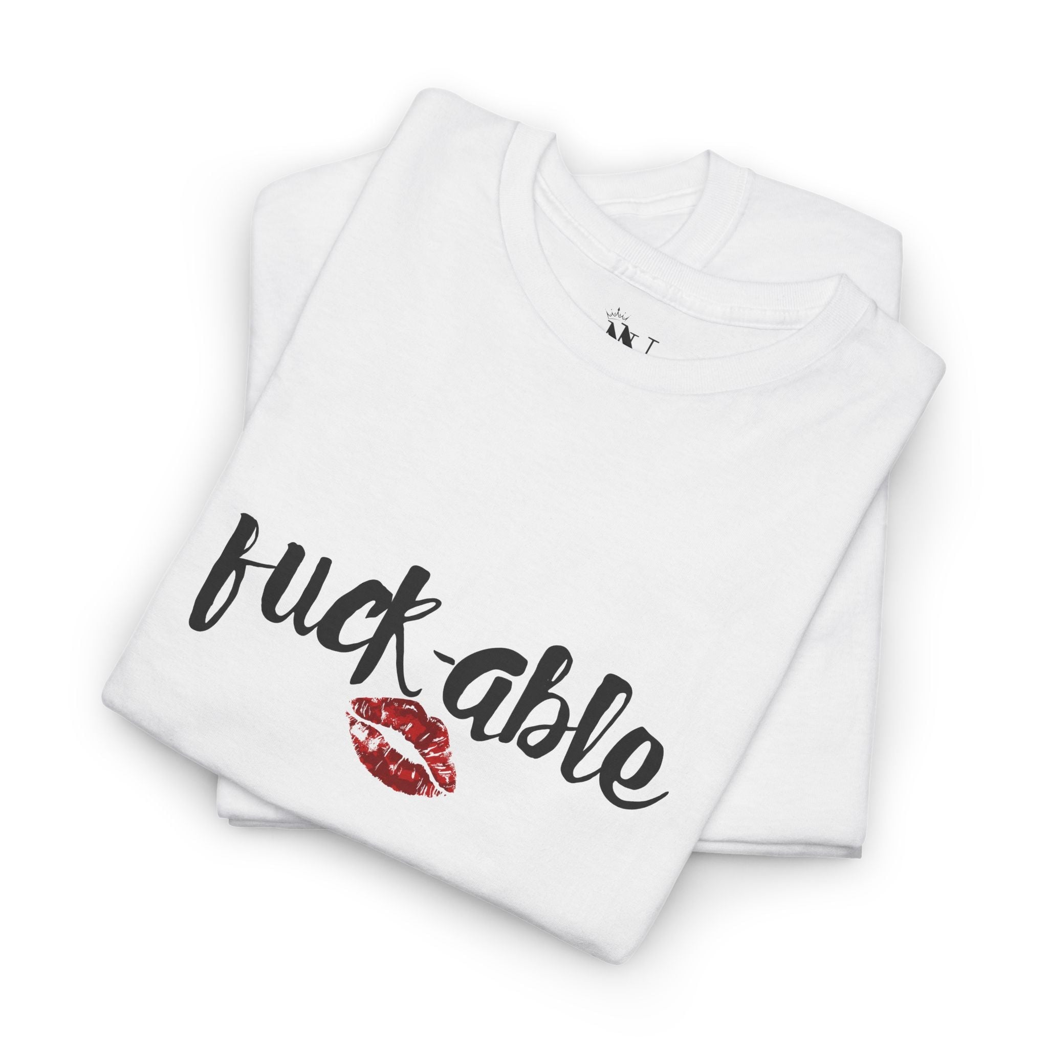 Fuck-able Kiss | Mix & Match Cotton Unisex Fun-Flirty Lovers’ T-Shirts