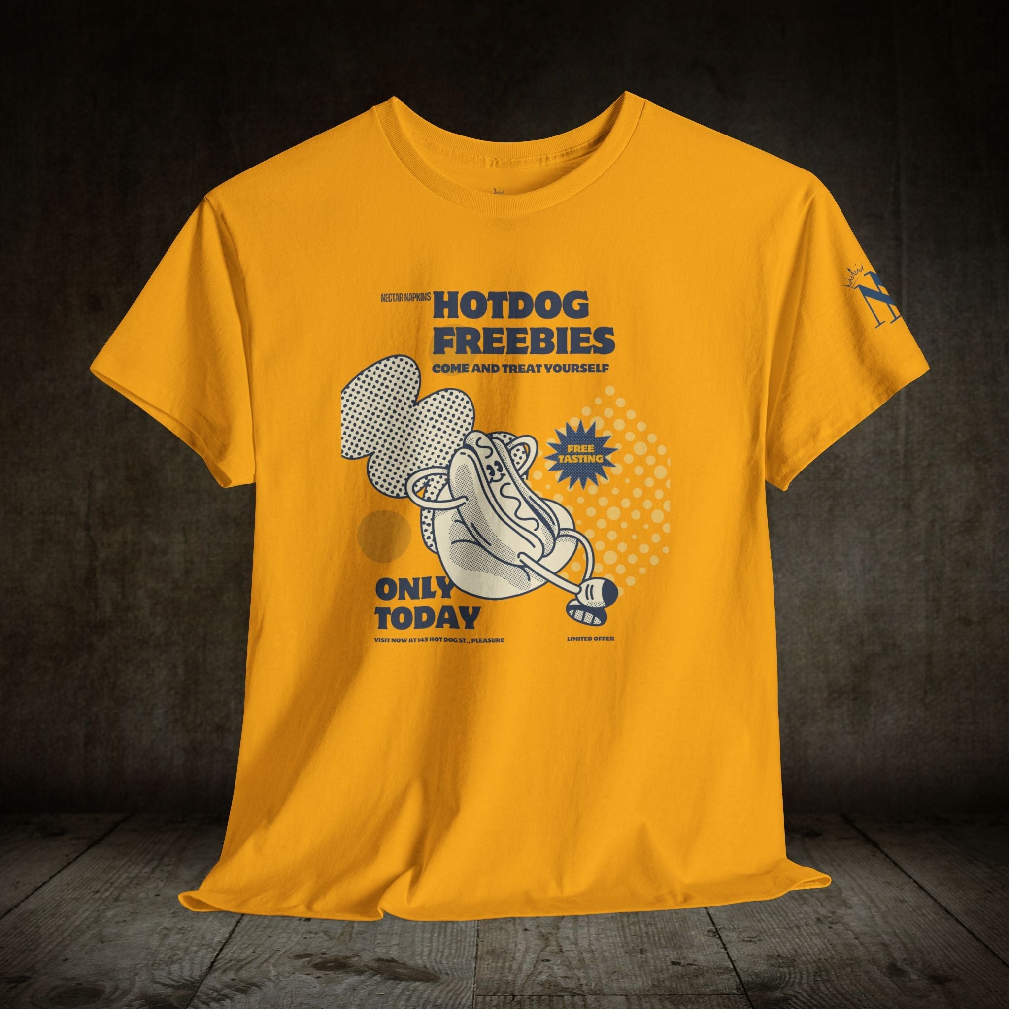 Hot Dog Freebies | Mix & Match Cotton Unisex Fun-Flirty Lovers’ T-Shirts