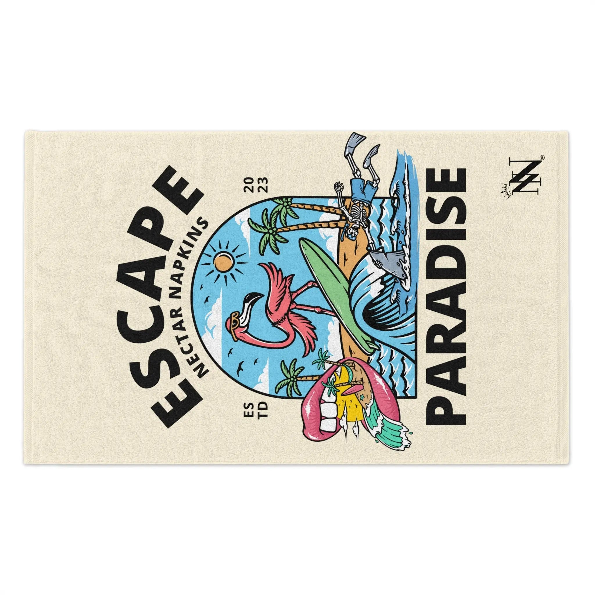 Escape Paradise | Mix & Match Soft Fun-Flirty Lovers’ Towels
