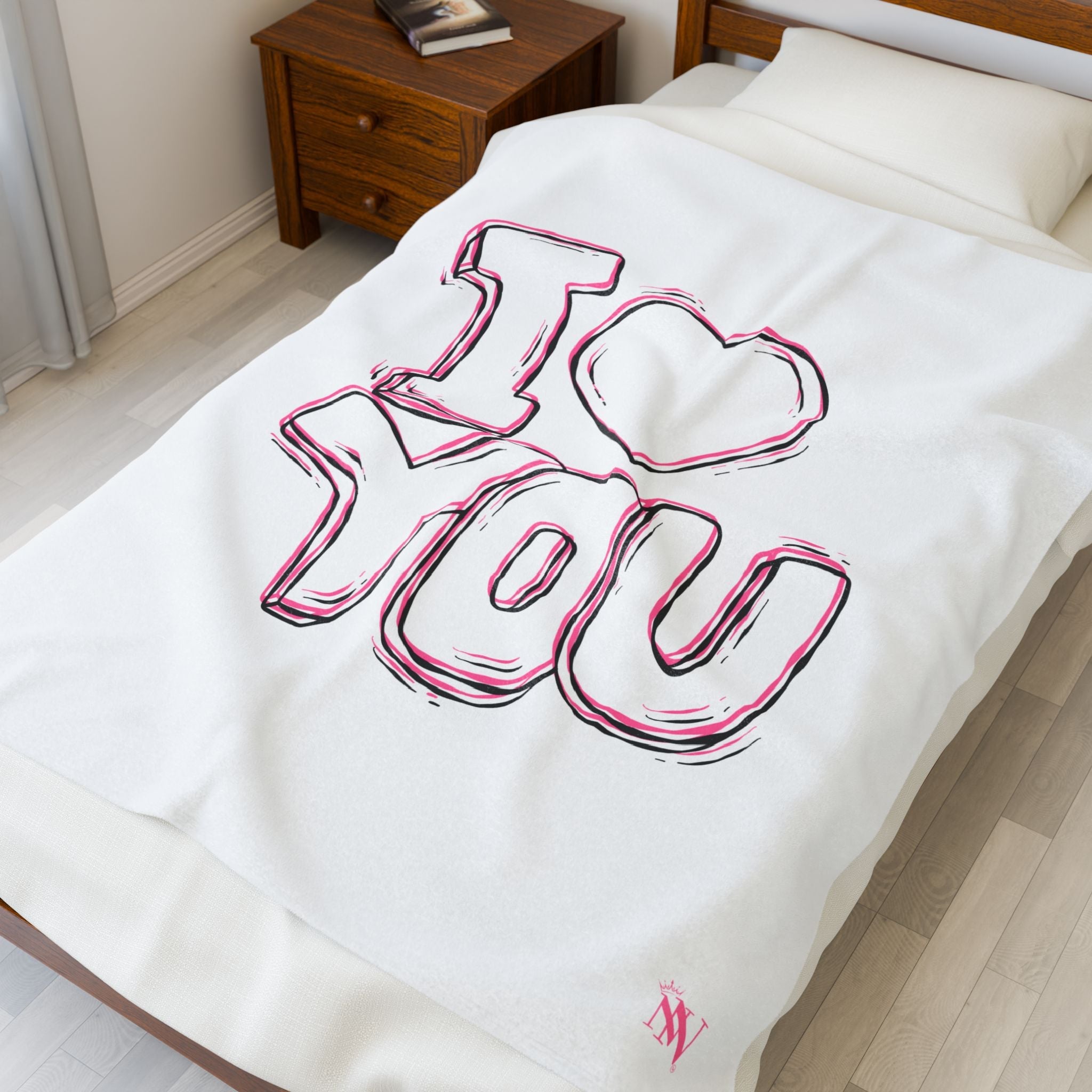 I Love You Bubble | Mix & Match Velveteen Fun-Flirty Lovers’ Blankets