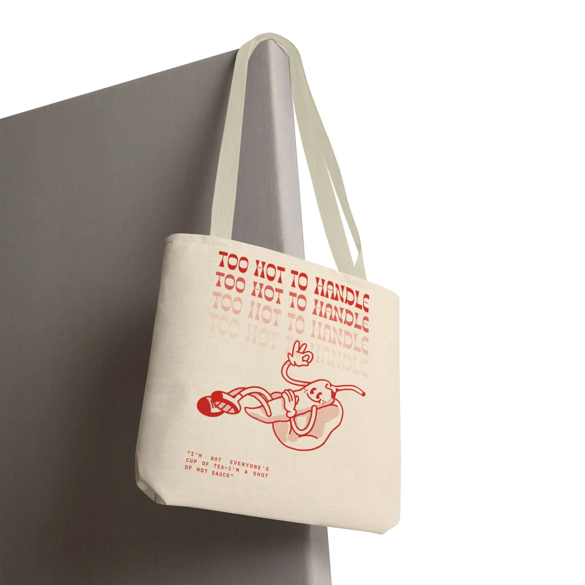 Too Hot to Handle Pepper | Mix & Match Fun-Flirty Lovers’ Totes