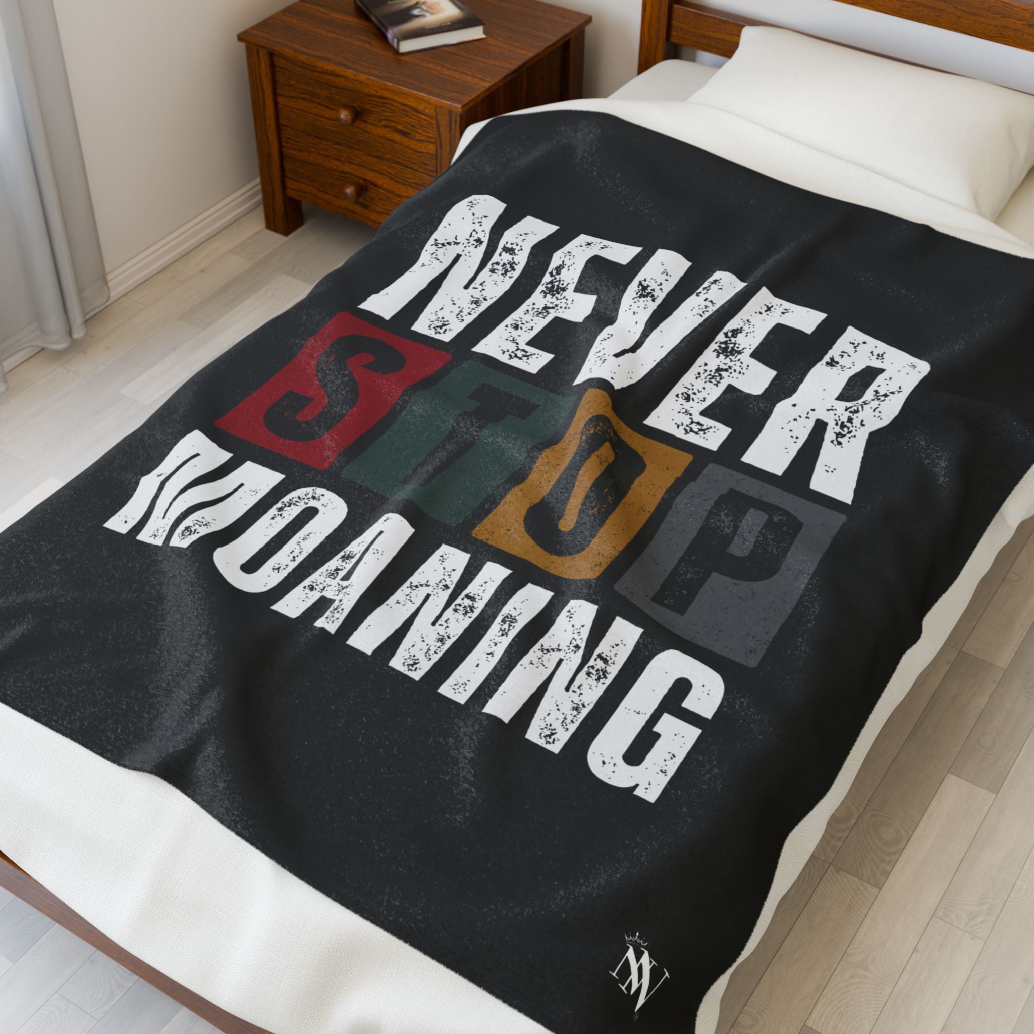 Never Stop Moaning | Mix & Match Velveteen Fun-Flirty Lovers’ Blankets