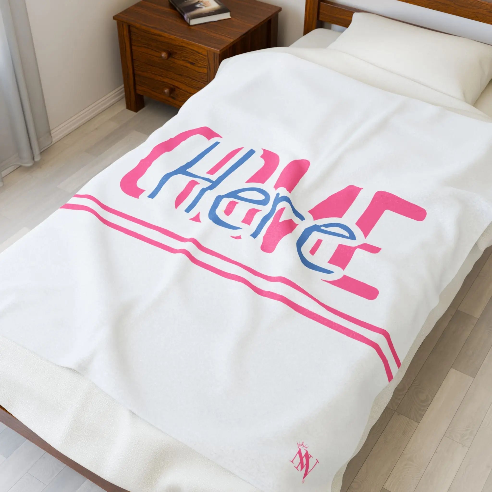 Come Here | Mix & Match Velveteen Fun-Flirty Lovers’ Blankets