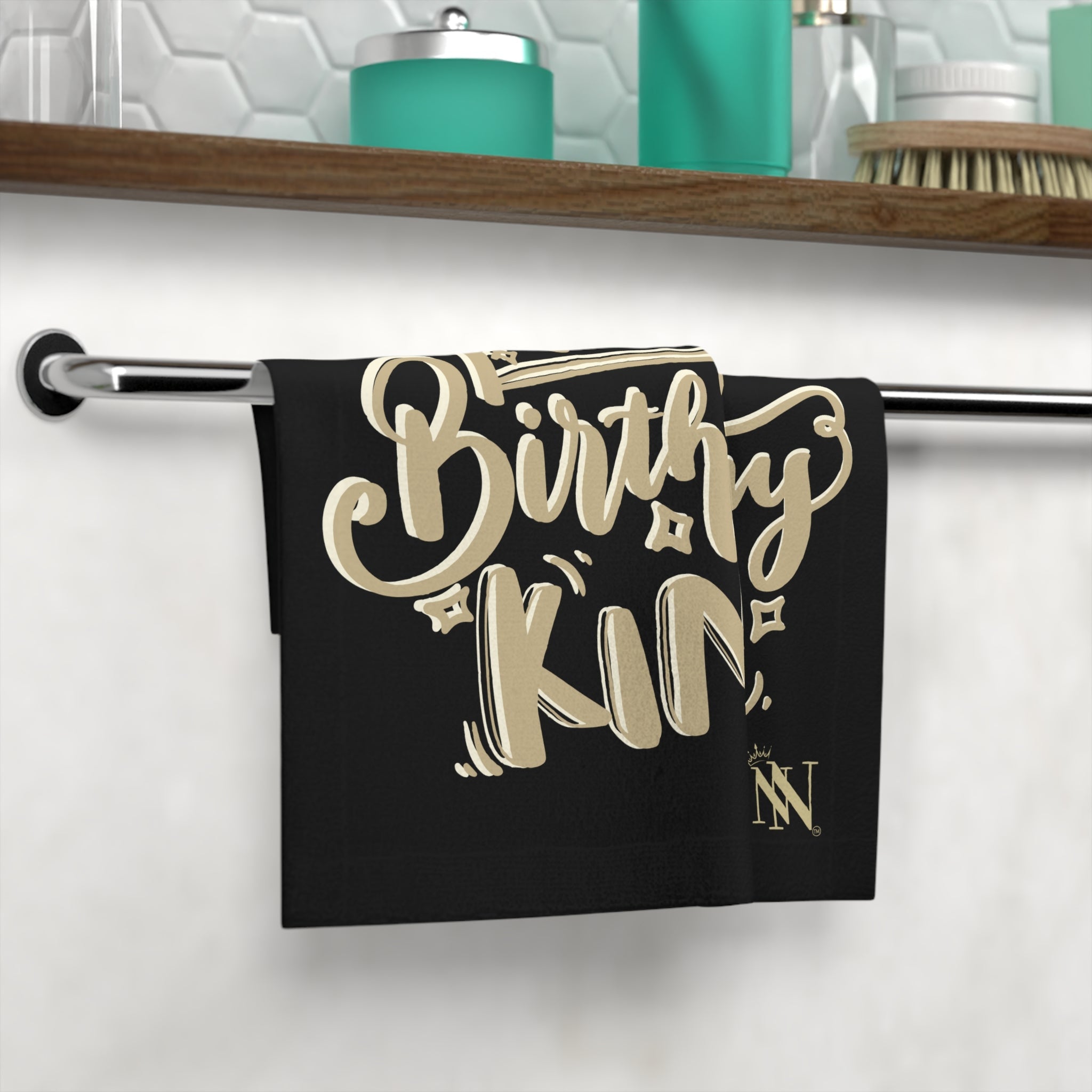 Gold Crown Birthday King | Mix & Match Lils’ Fun-Flirty Lovers’ Towels