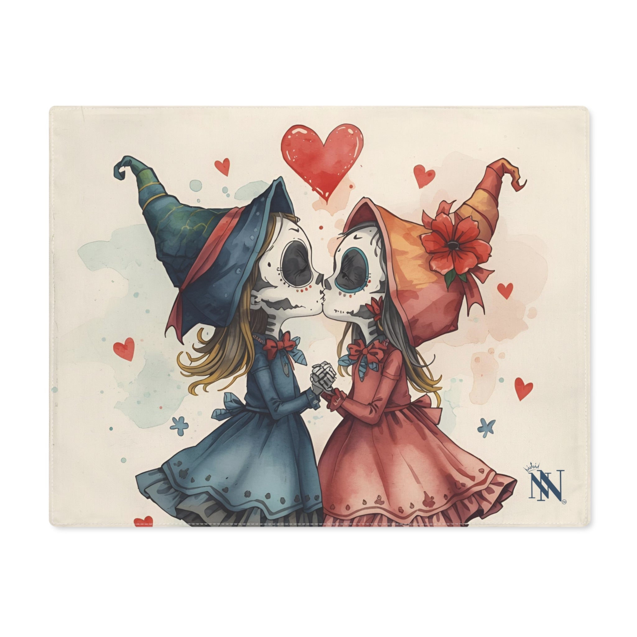 Kissing Witches Print | Mix & Match Playful Fun-Flirty Lovers’ Toy Mats