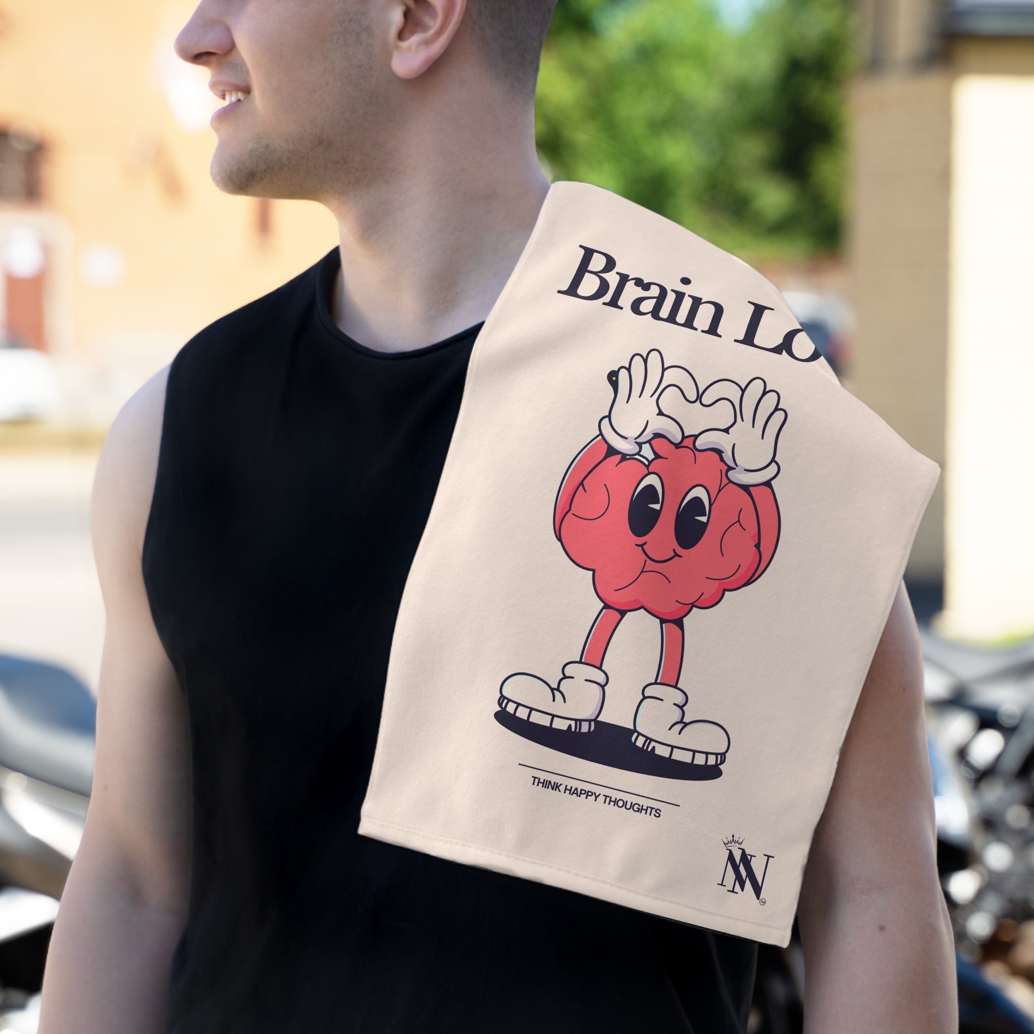 Brain Love | Mix & Match Soft Fun-Flirty Lovers’ Towels