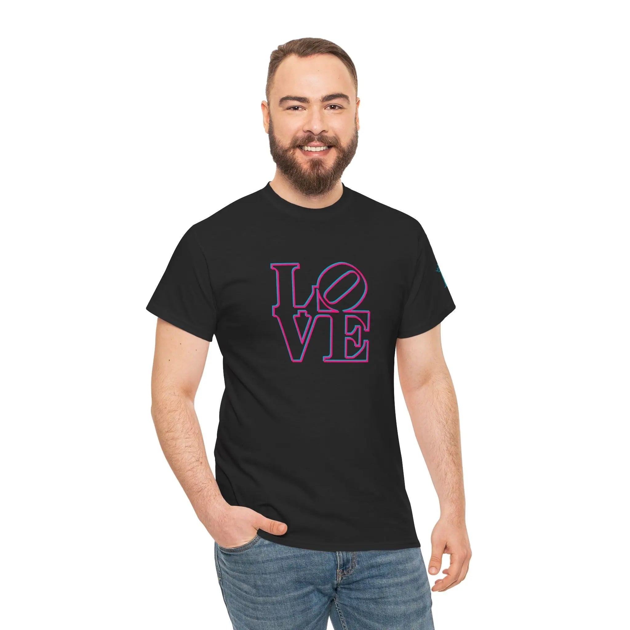 Two-Demensional Love | Mix & Match 100% Cotton Unisex Fun-Flirty Lovers’ Tees
