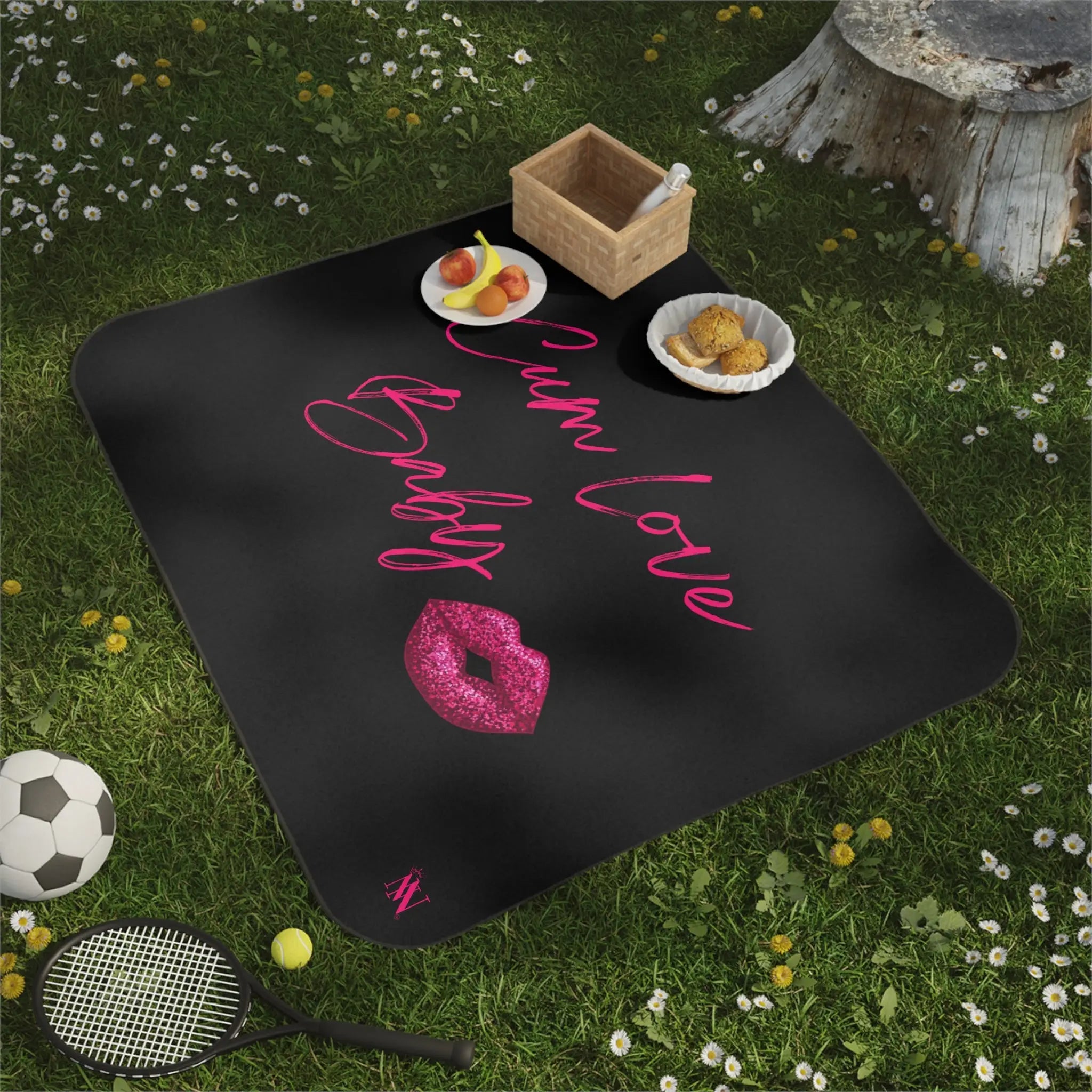 Cum Love Baby Kiss Mark Sex Blanket