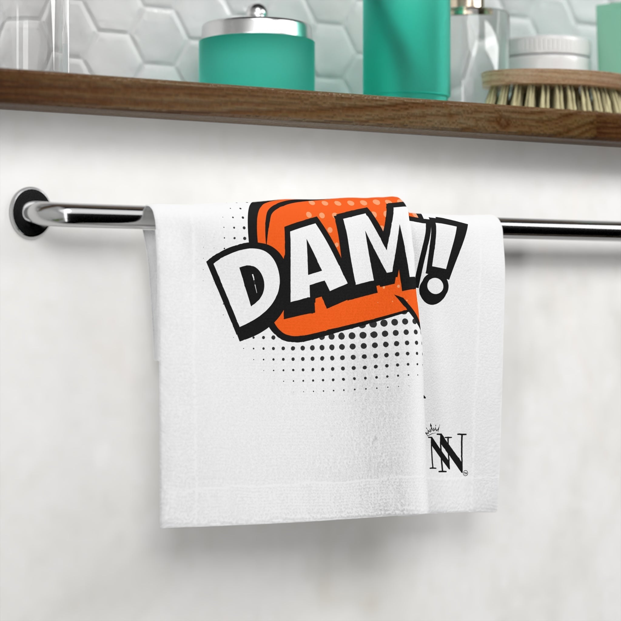 Thinking Damn! Cartoon Fun | Mix & Match Lils’ Fun-Flirty Lovers’ Towels