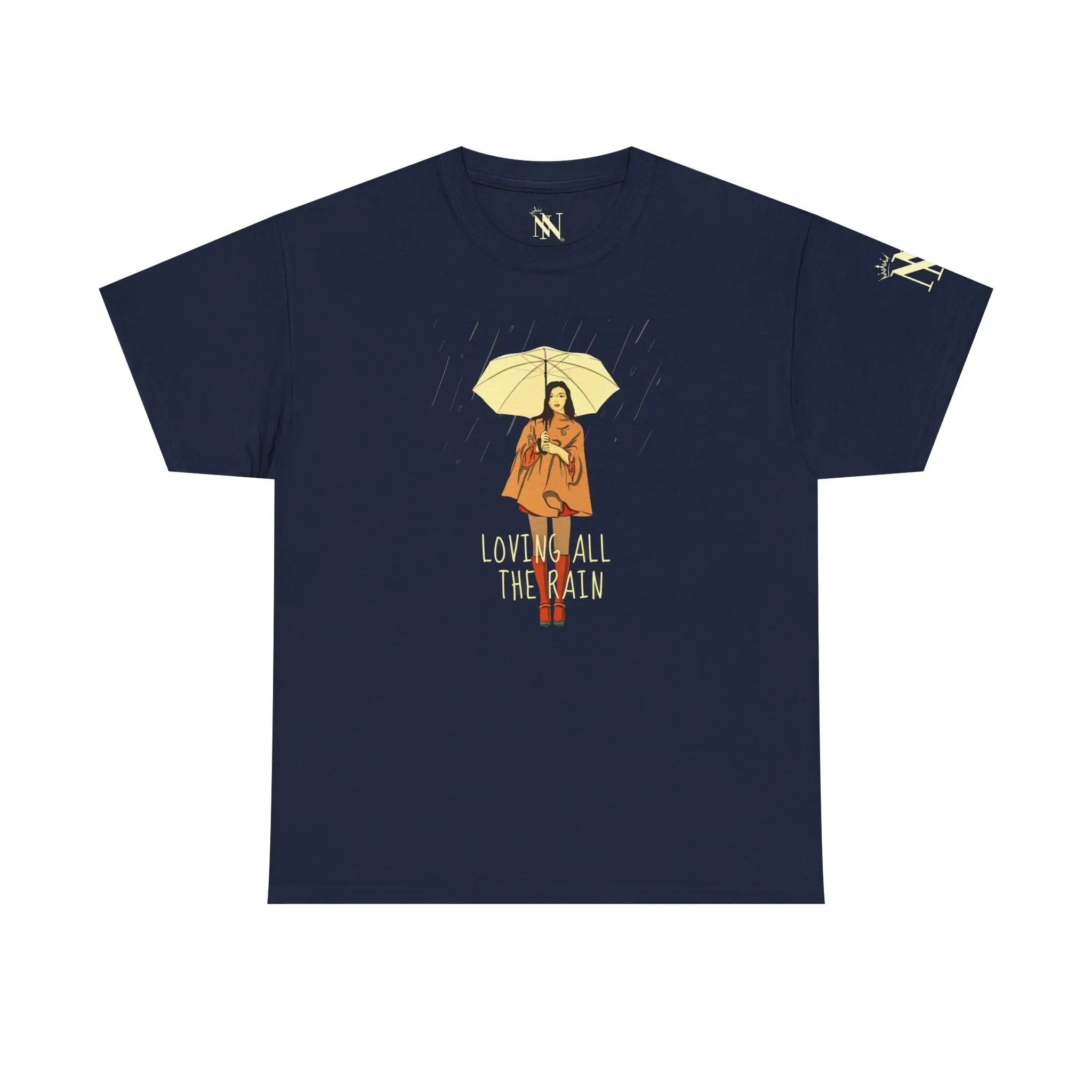 Loving All the Rain | Mix & Match Cotton Unisex Fun-Flirty Lovers’ T-Shirts