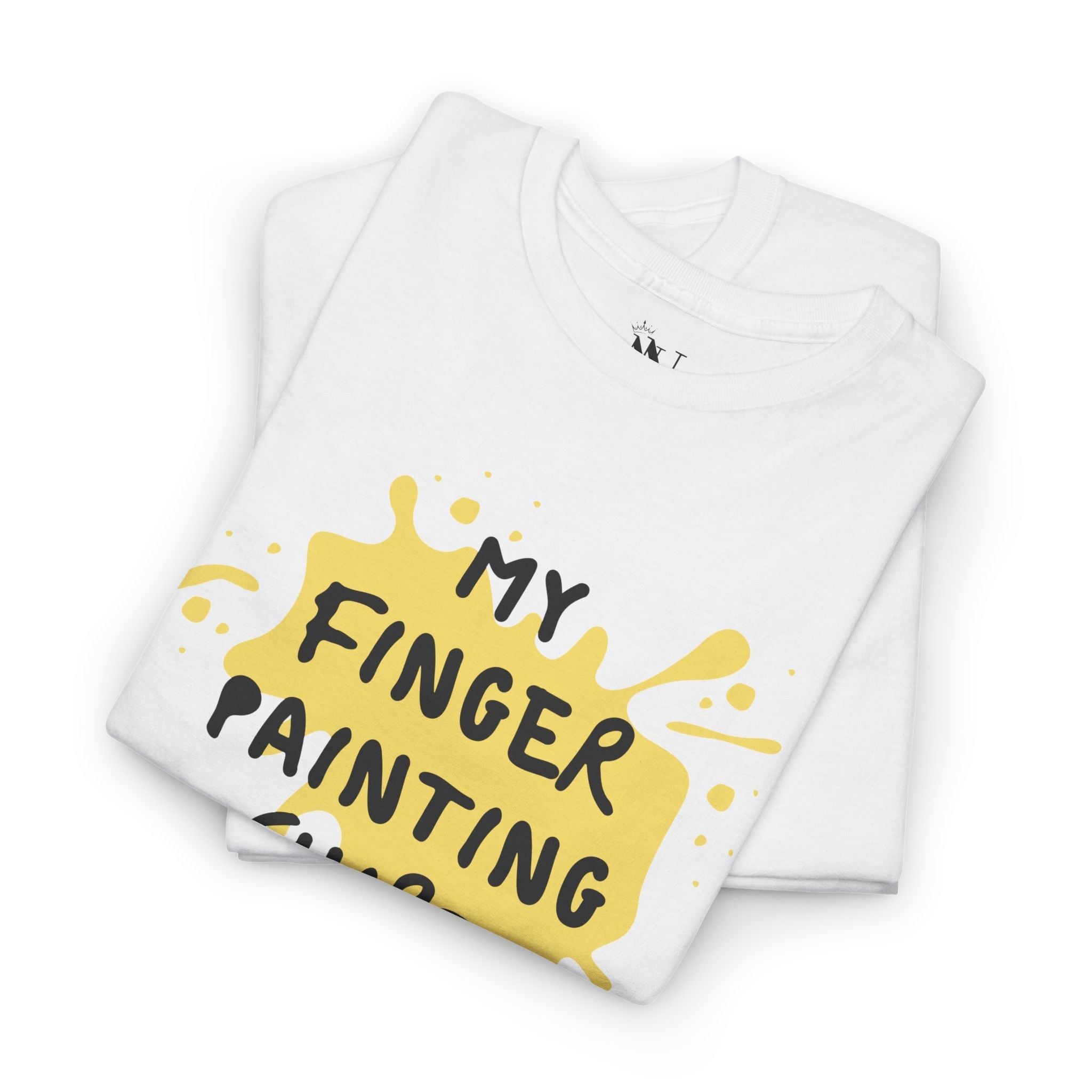 My Finger Painting Shirt | Mix & Match Cotton Unisex Fun-Flirty Lovers’ T-Shirts