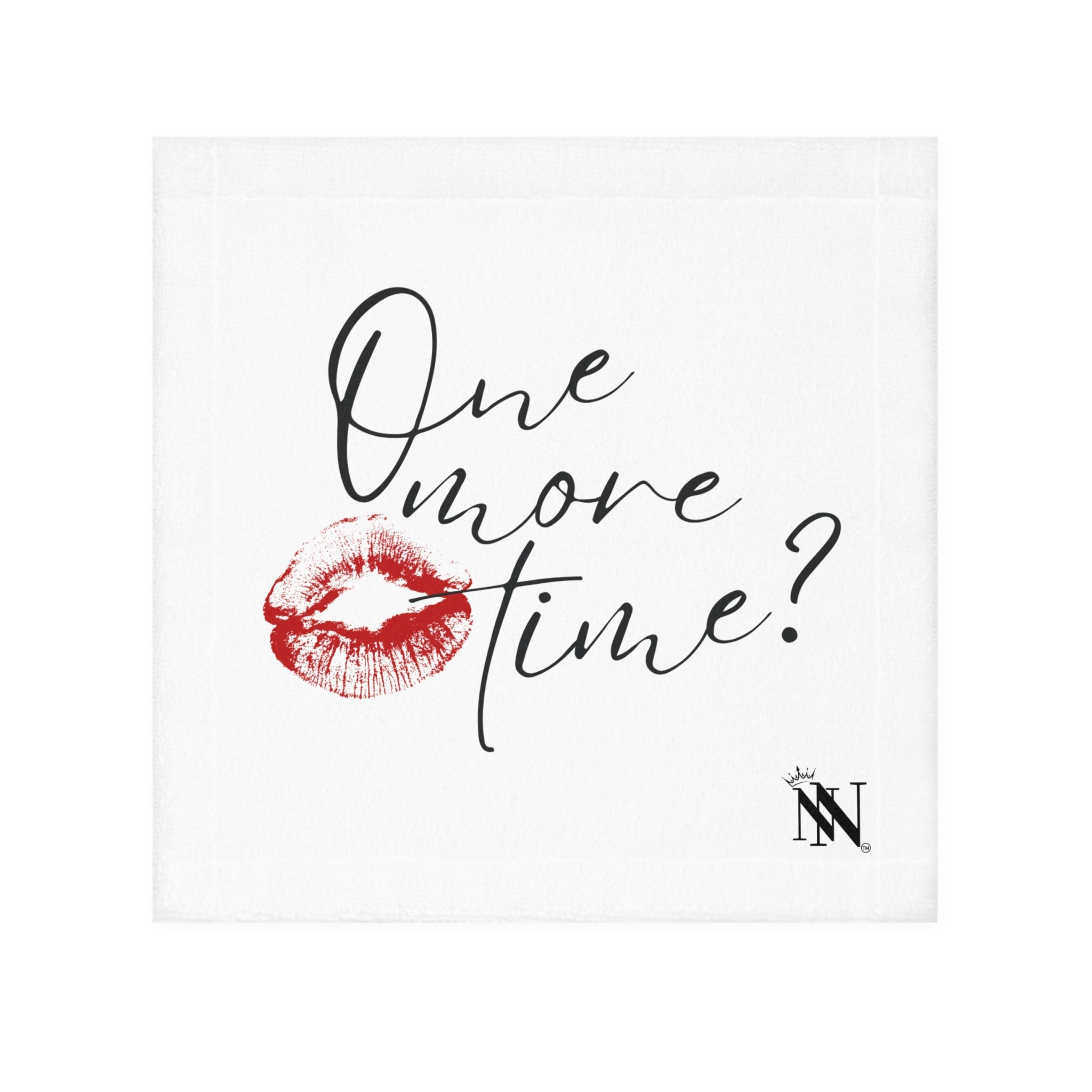 One More Time? with a Kiss Women’s Cum Rag