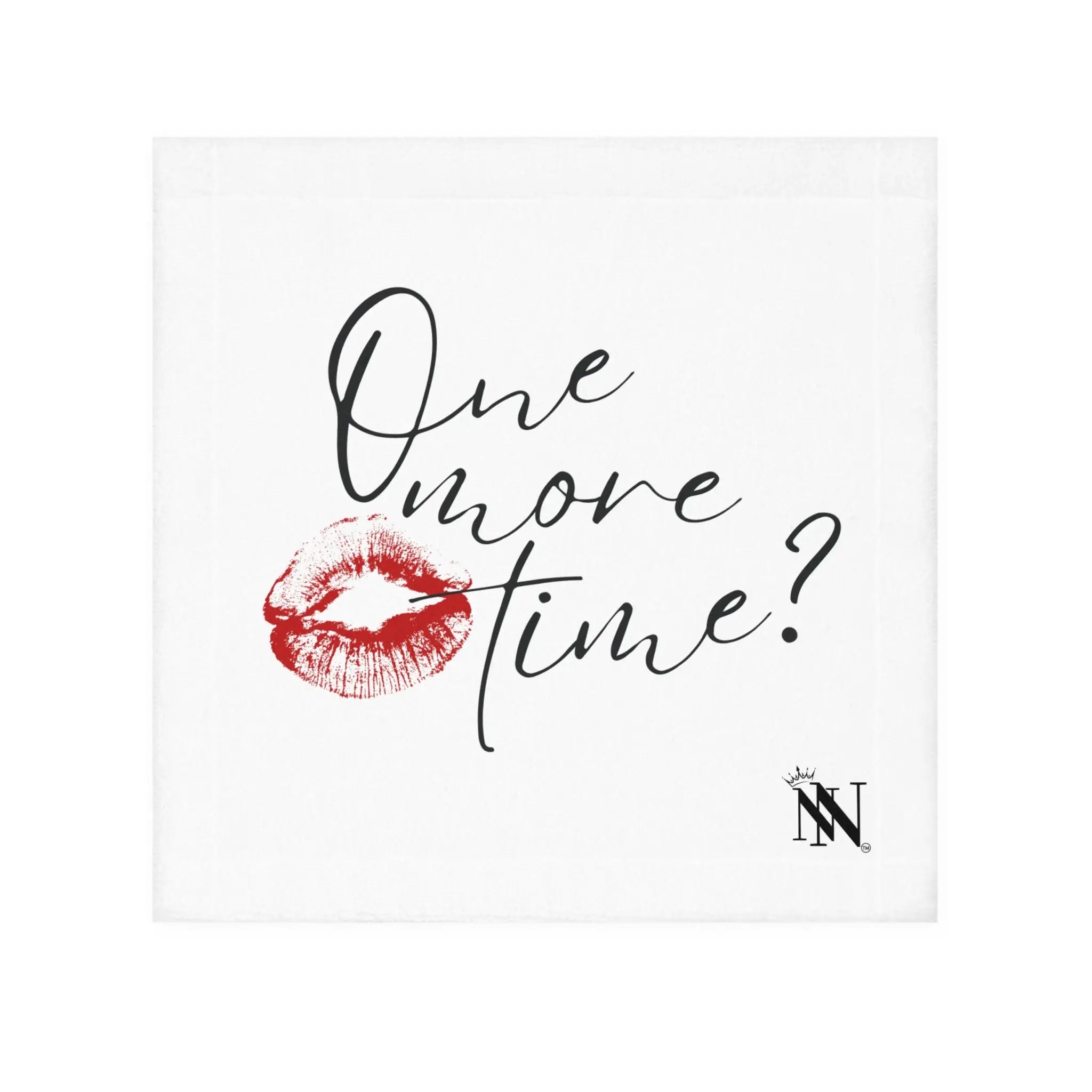 One More Time? with a Kiss Women’s Cum Rag