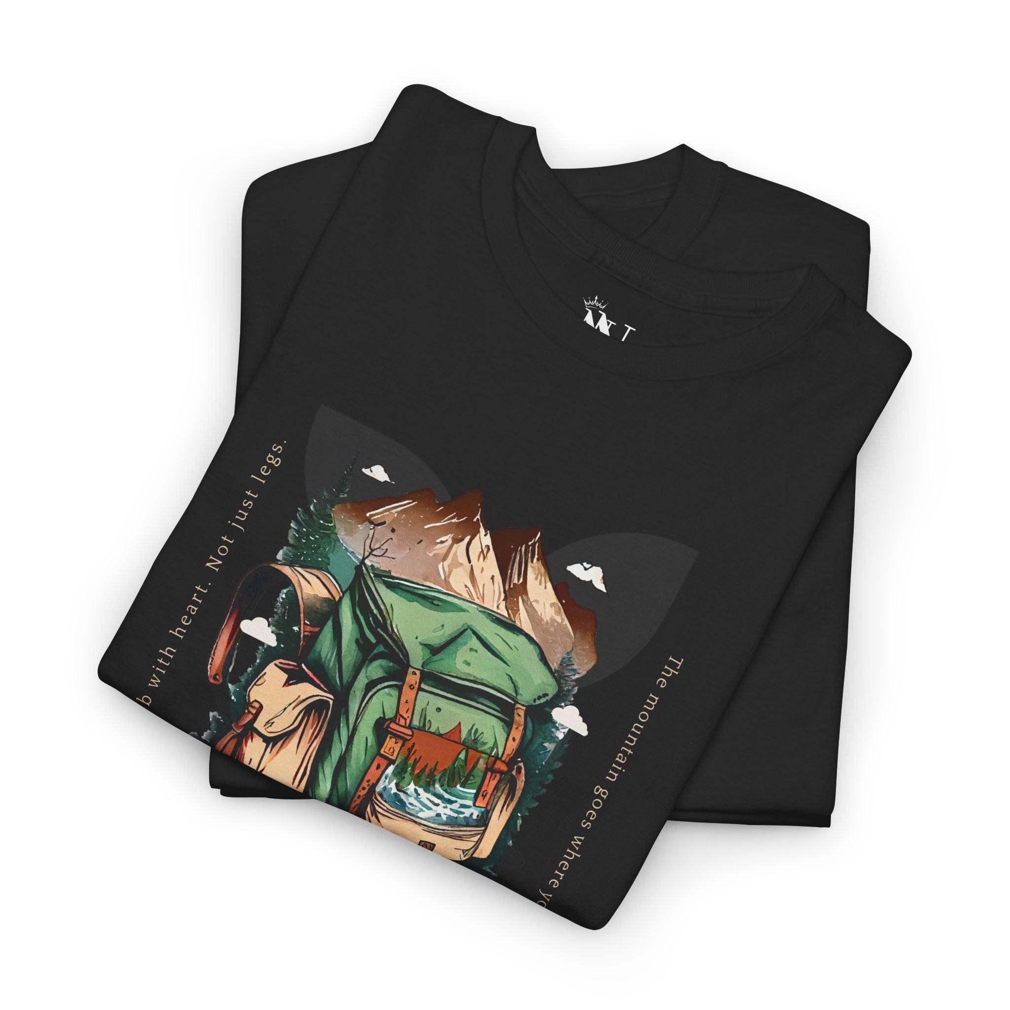 Carry the Summit | Mix & Match Cotton Unisex Fun-Flirty Lovers’ T-Shirts