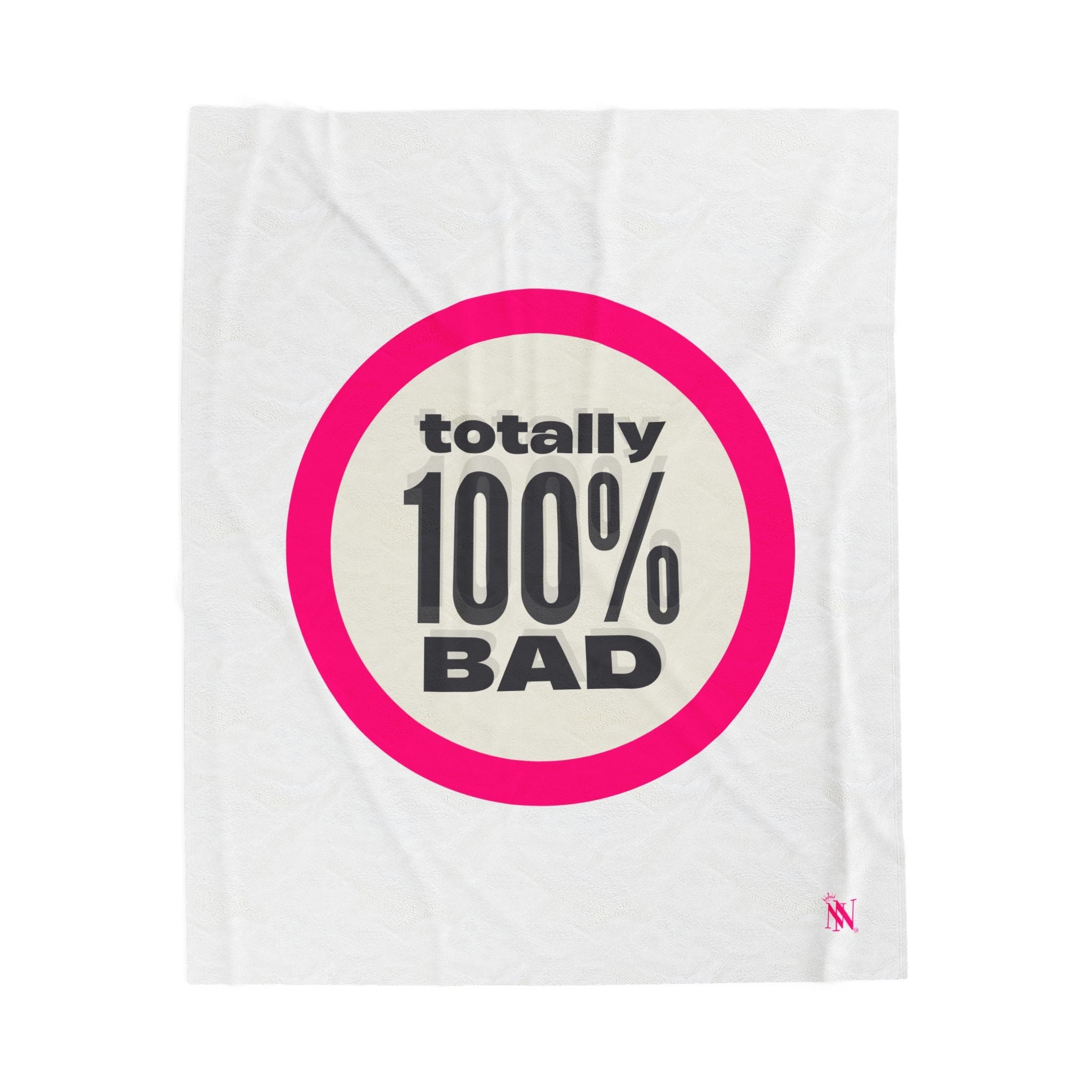 Totally 100% Bad | Mix & Match Soft Fun-Flirty Lovers’ Blankets
