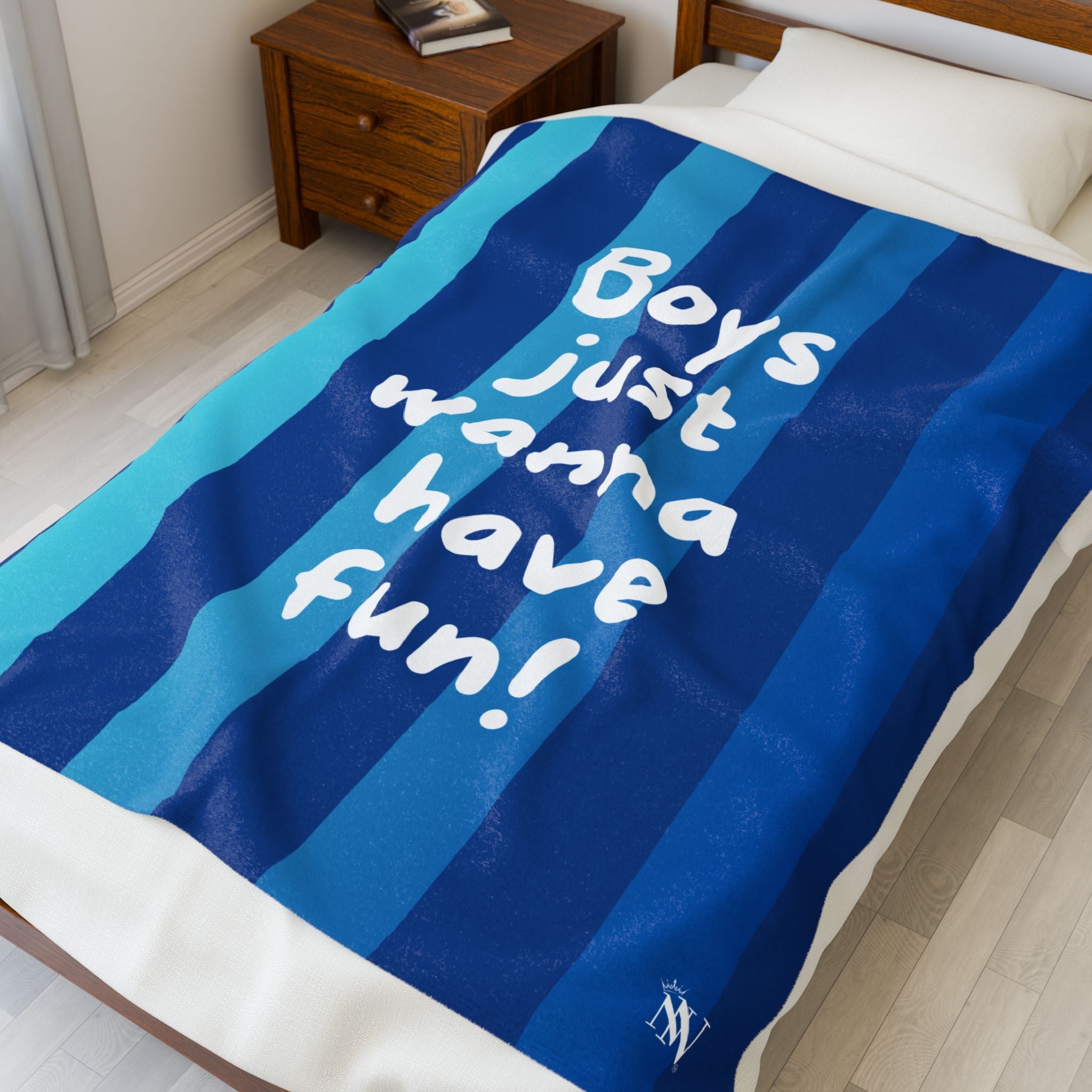 Boys Just Wanna Have Fun! | Mix & Match Soft Fun-Flirty Lovers’ Blankets