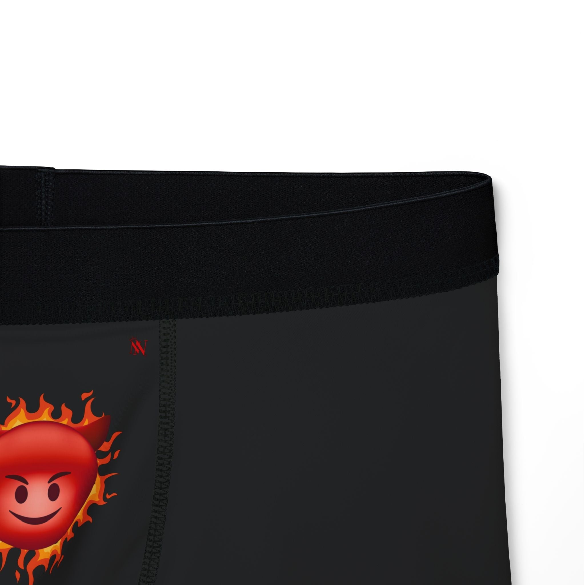 Red Hot Naughty Devil Emoji | Mix & Match Fun-Flirty Lovers’ Boxer Briefs