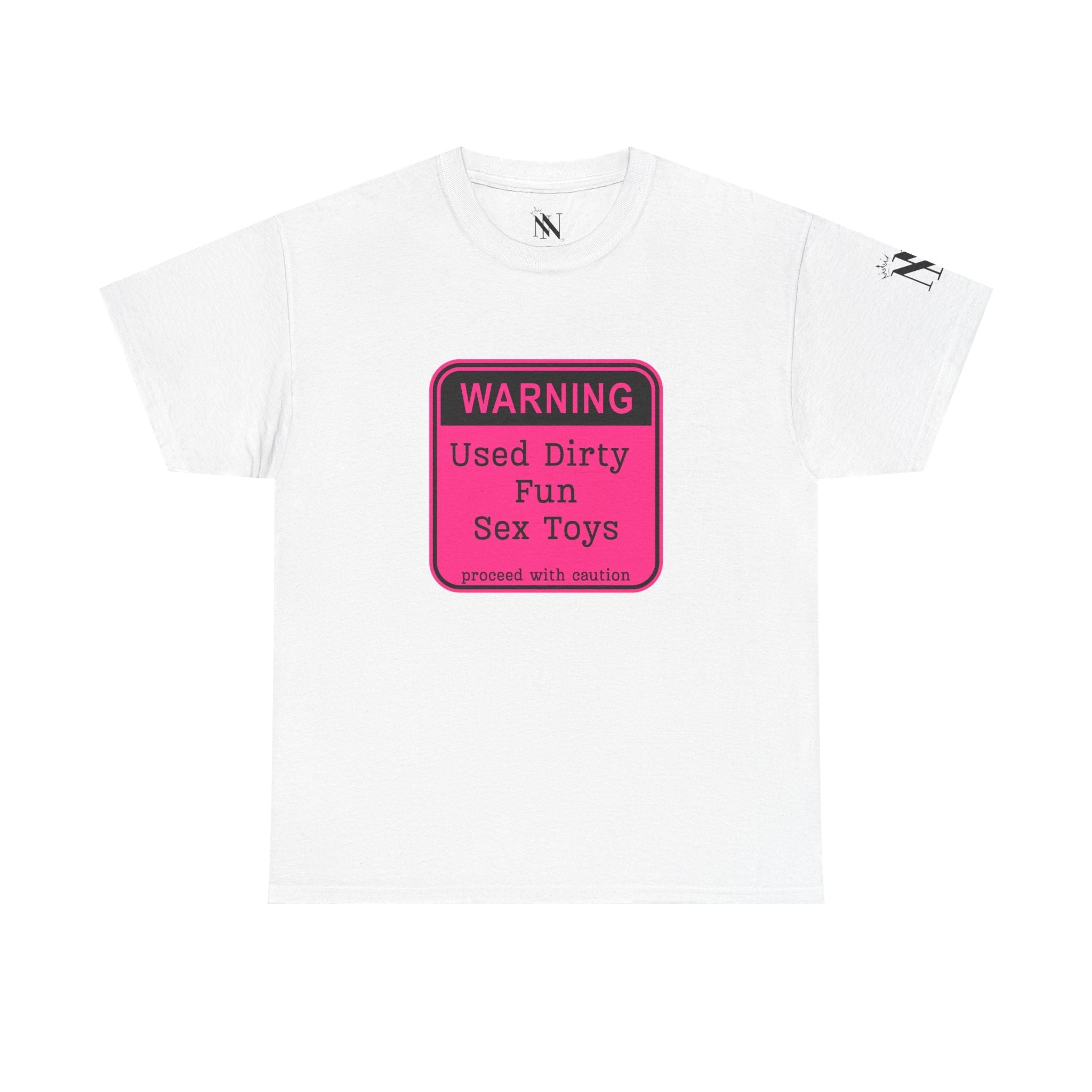 Warning: Used Dirty Sex Toys | Mix & Match 100% Cotton Unisex Fun-Flirty Lovers’ Tees