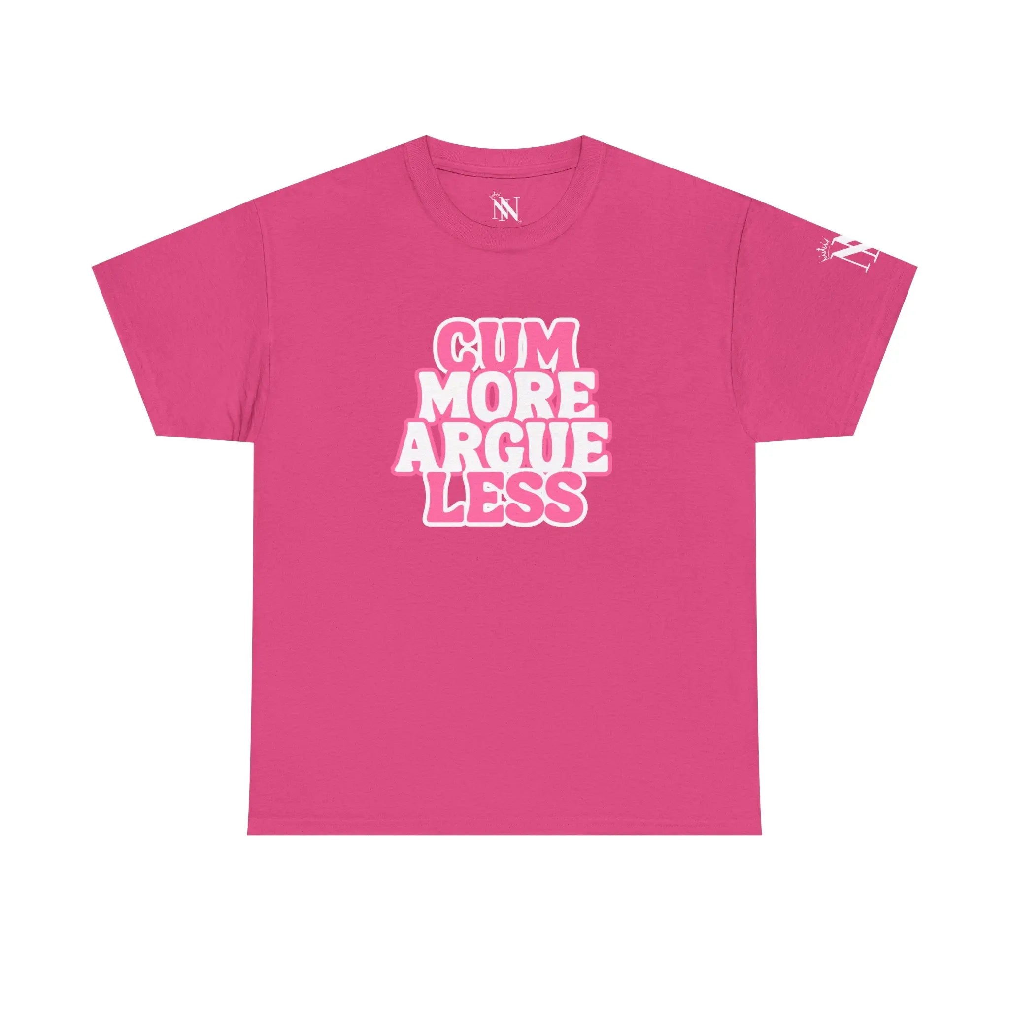 Cum More Argue Less Sex Gifts Graphic T-Shirt
