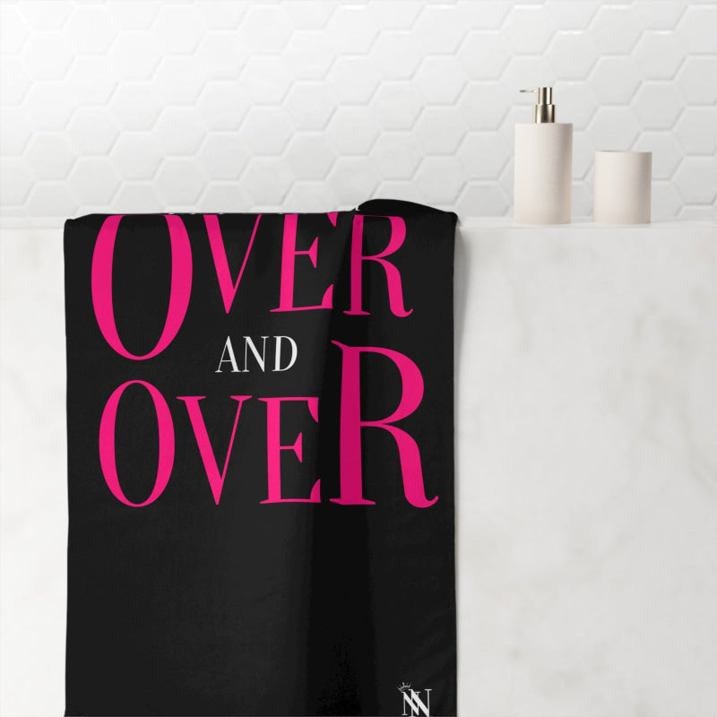 Let’s Do It Over and Over | Mix & Match XL Fun-Flirty Lovers’ Towels
