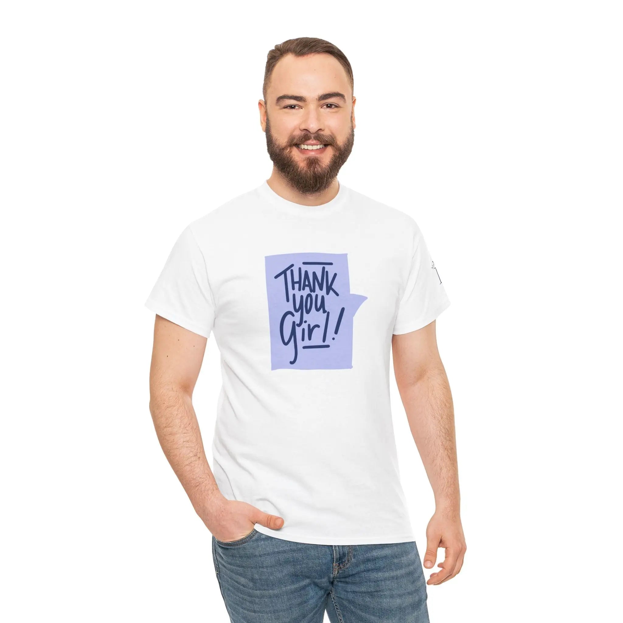 Thank You Girl! | Mix & Match Cotton Unisex Fun-Flirty Loversโ T-Shirts