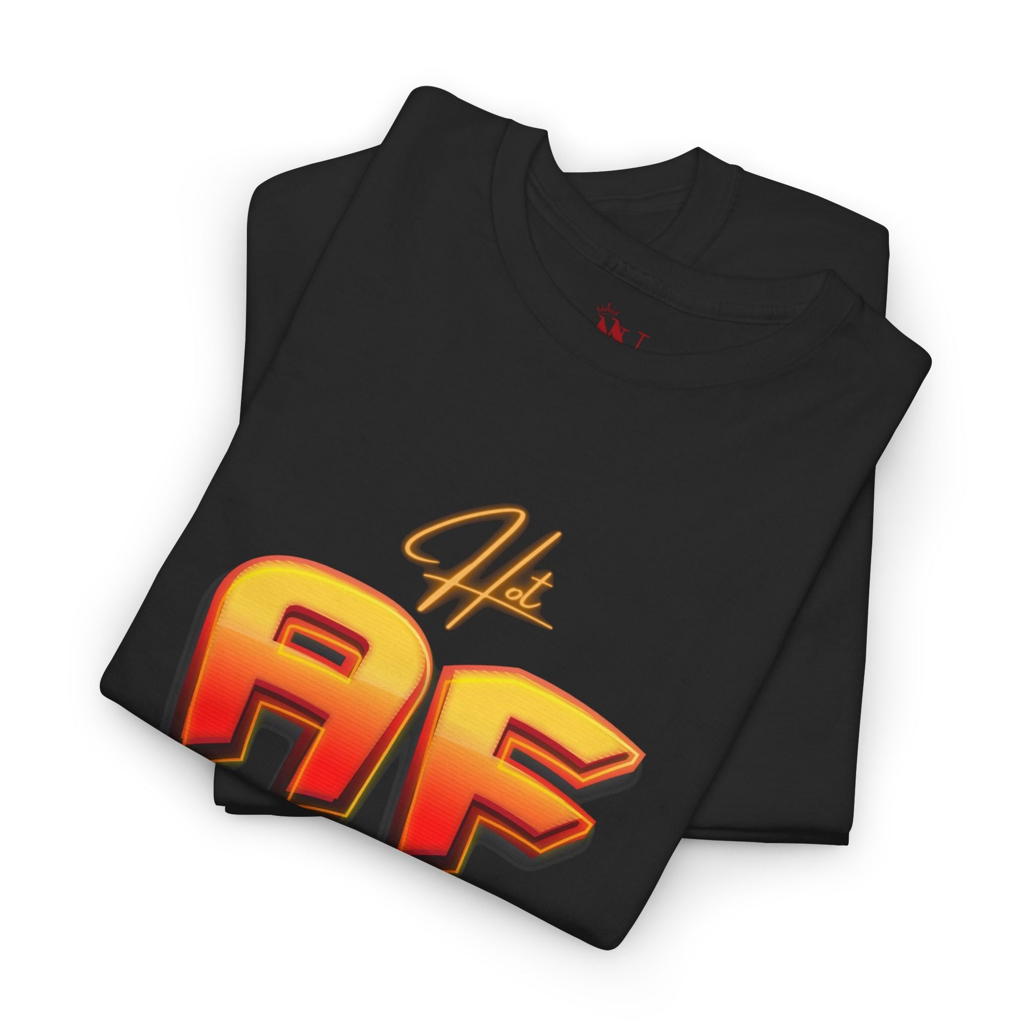 Flaming Hot AF | Mix & Match Cotton Unisex Fun-Flirty Lovers’ T-Shirts