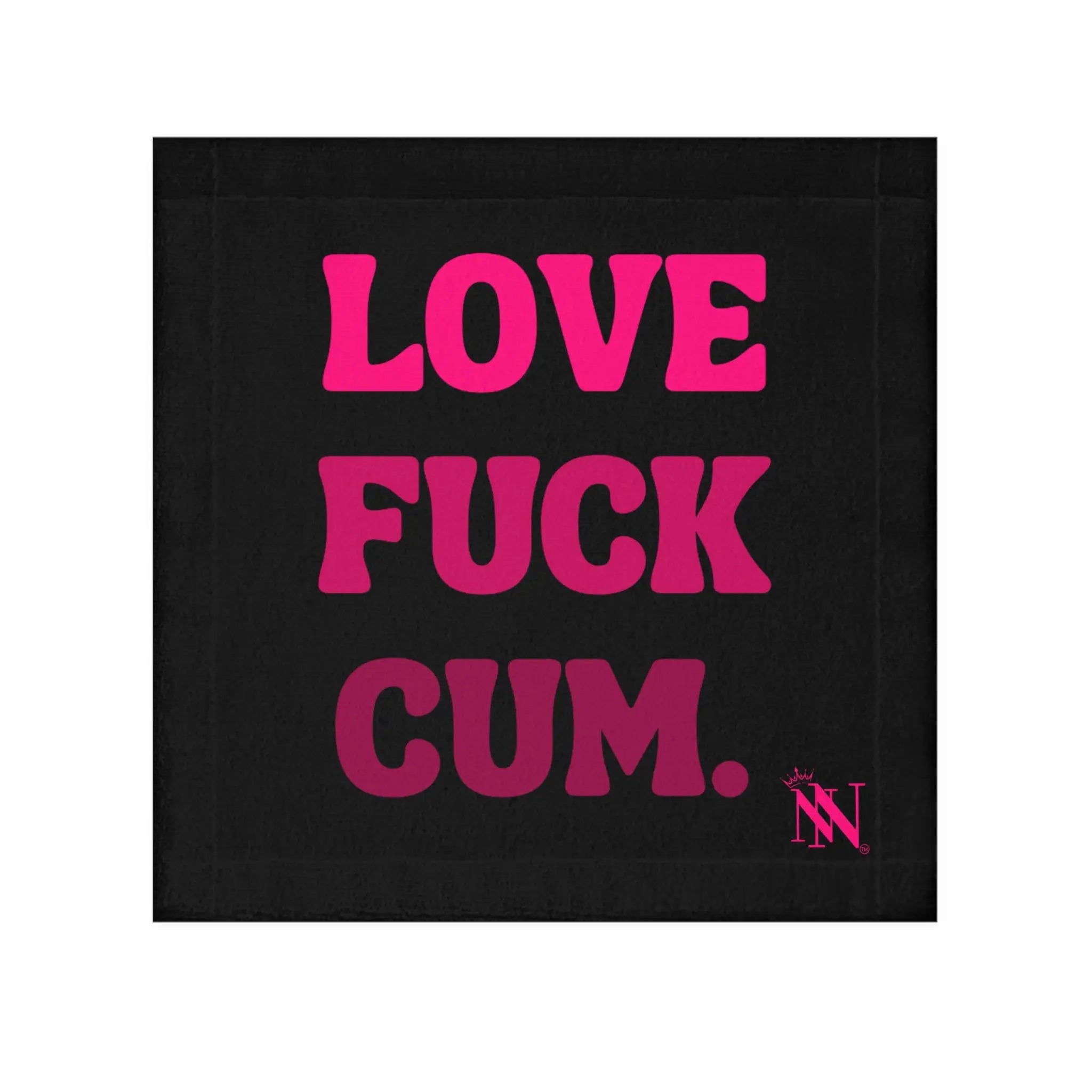 Love Fuck Cum. Nectar Napkins Cum Rag