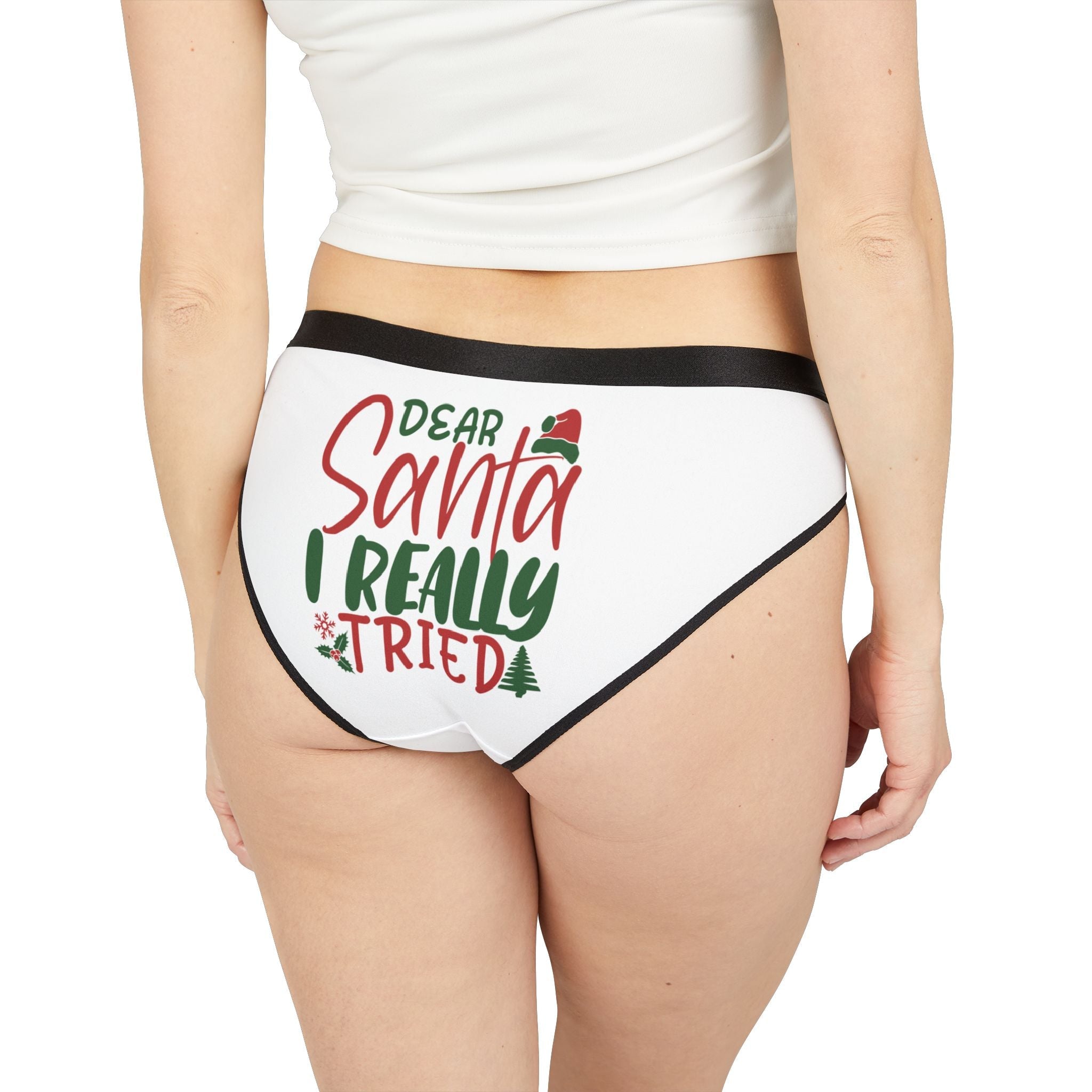 Dear Santa I Really Tried | Mix & Match Women’s Fun-Flirty Lovers’ Panties