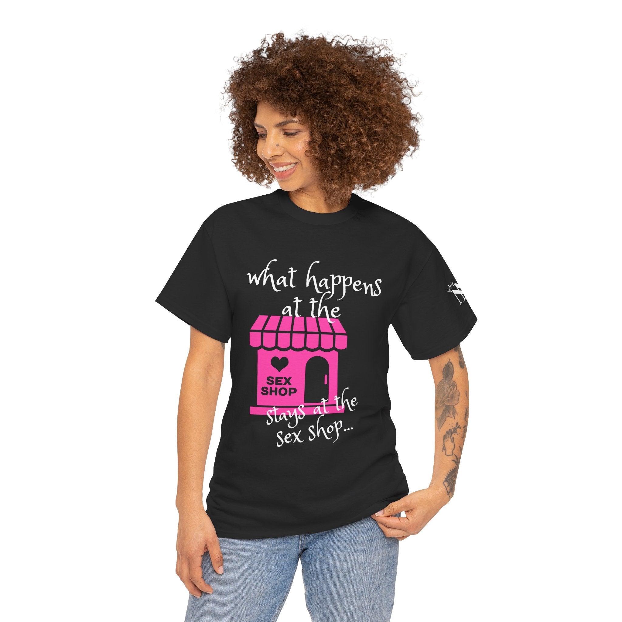 Sex Shop | Mix & Match 100% Cotton Unisex Fun-Flirty Lovers’ Tees