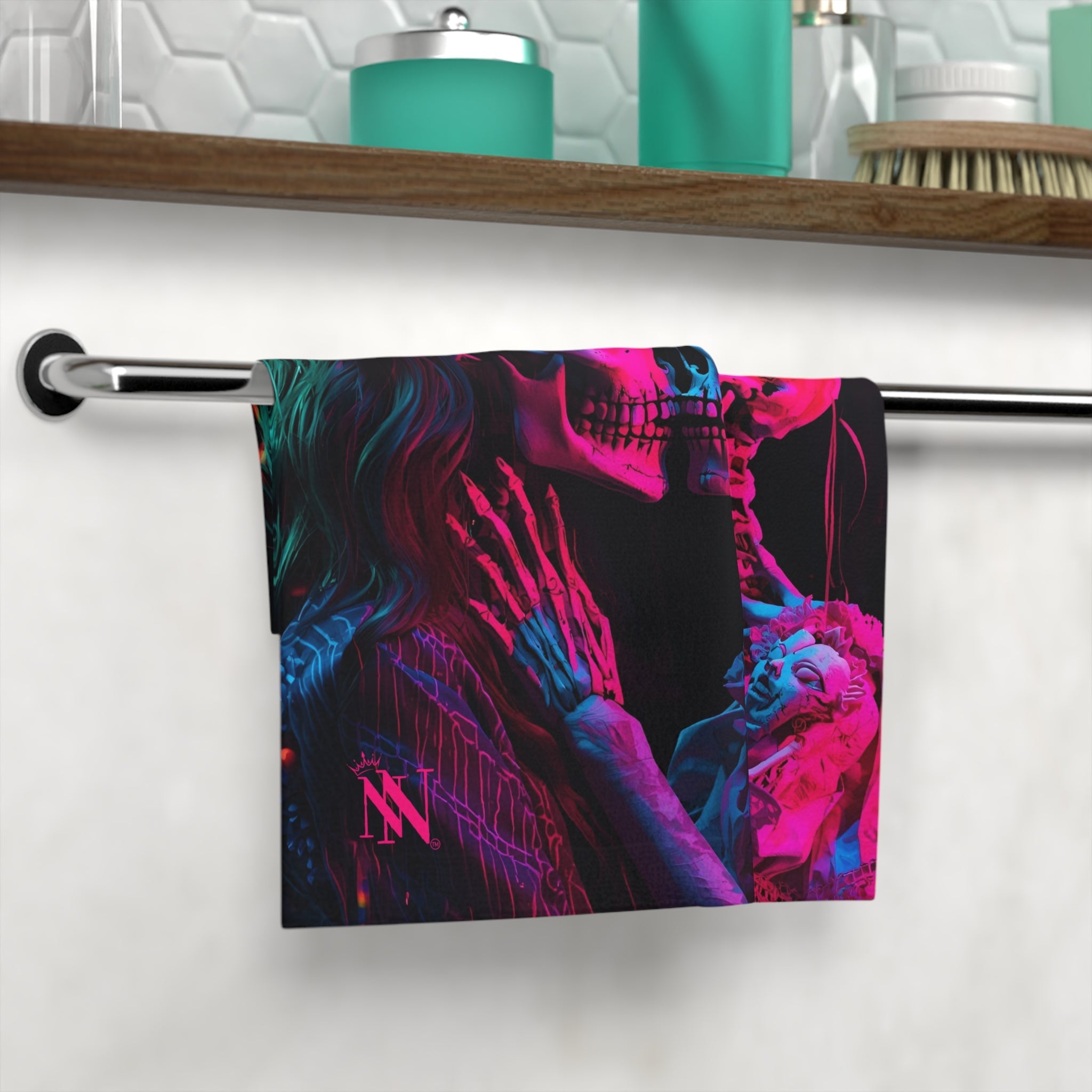 El Día de los Muertos Skeletons | Mix & Match Lils’ Fun-Flirty Lovers’ Towels