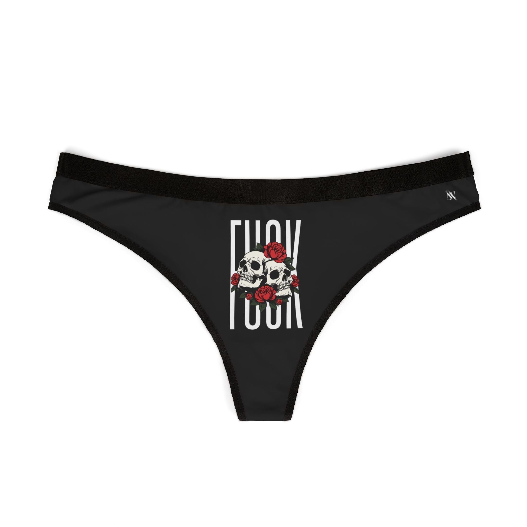 Roses Skulls & Fuck | Mix & Match Women’s Fun-Flirty Lovers’ Thongs