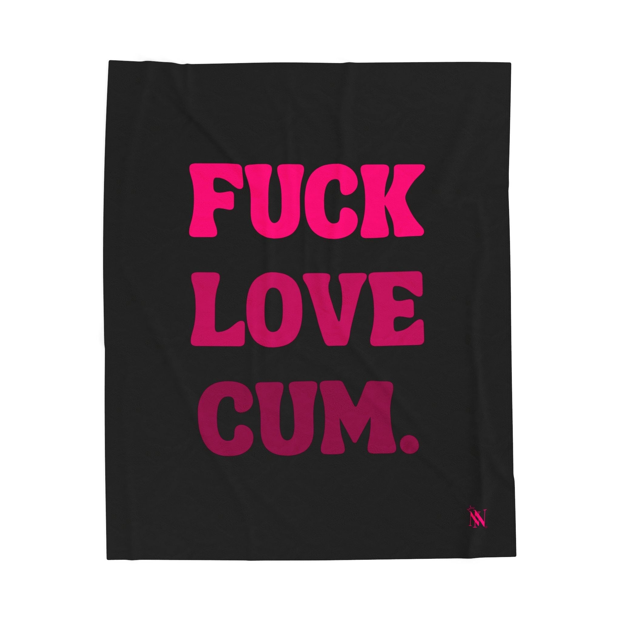 Fuck Love Cum. Nectar Napkins Love Blanket