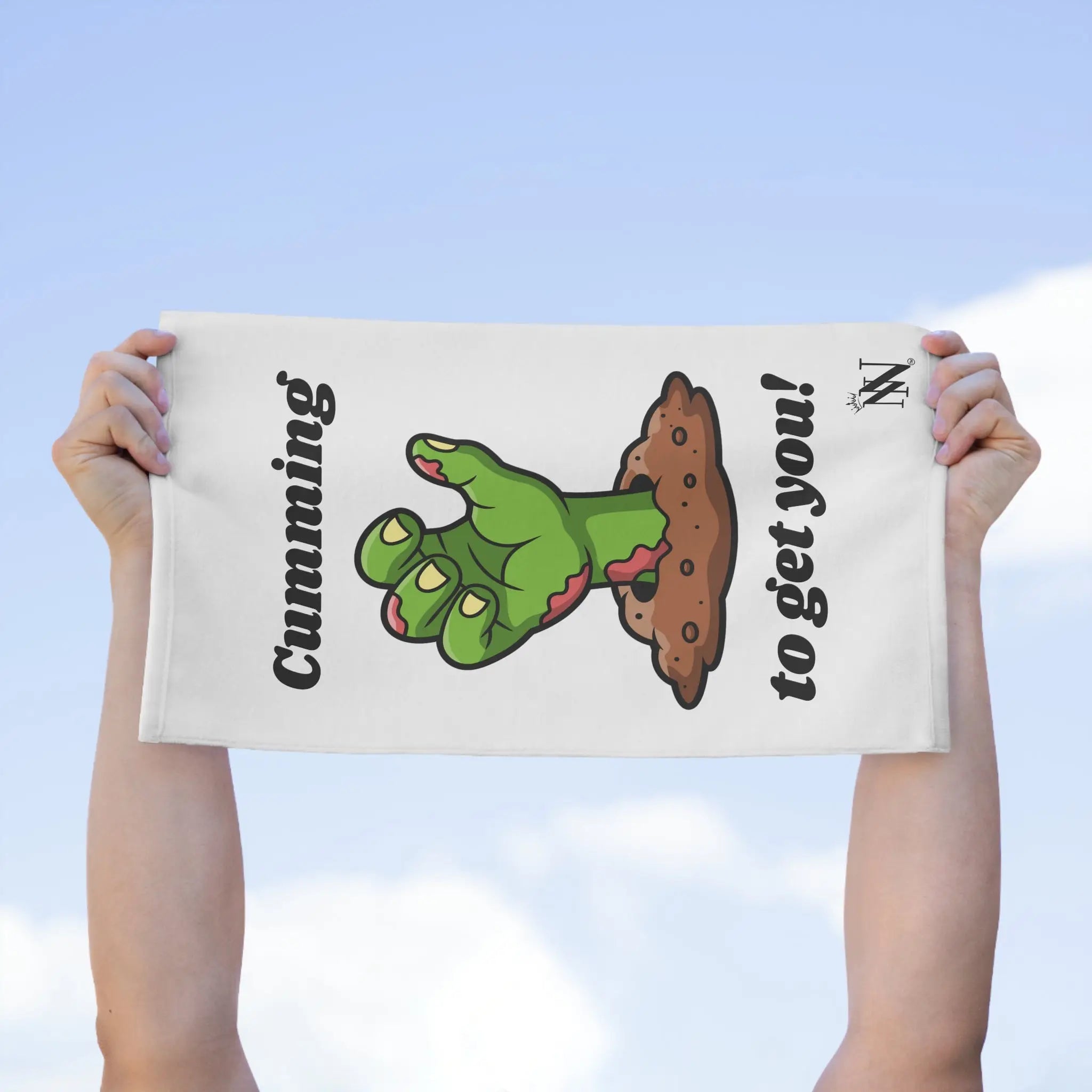 Cumming to Get You Monster | Mix & Match Soft Fun-Flirty Lovers’ Towels